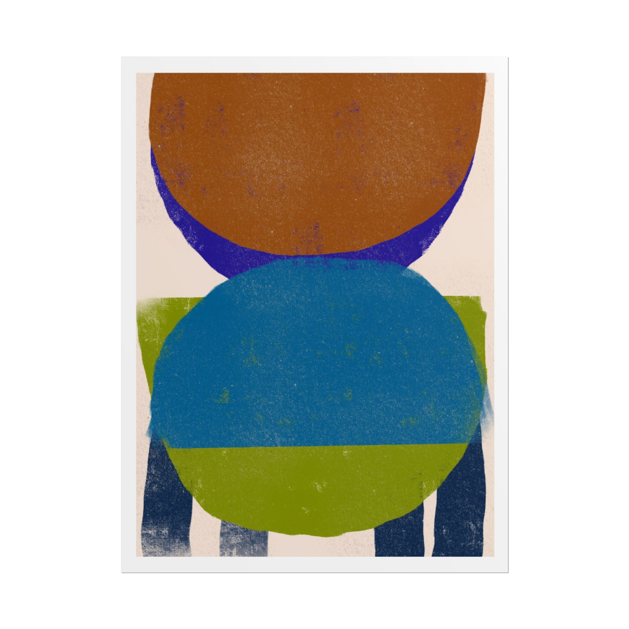 Azure Meadow Eclipse - Poster