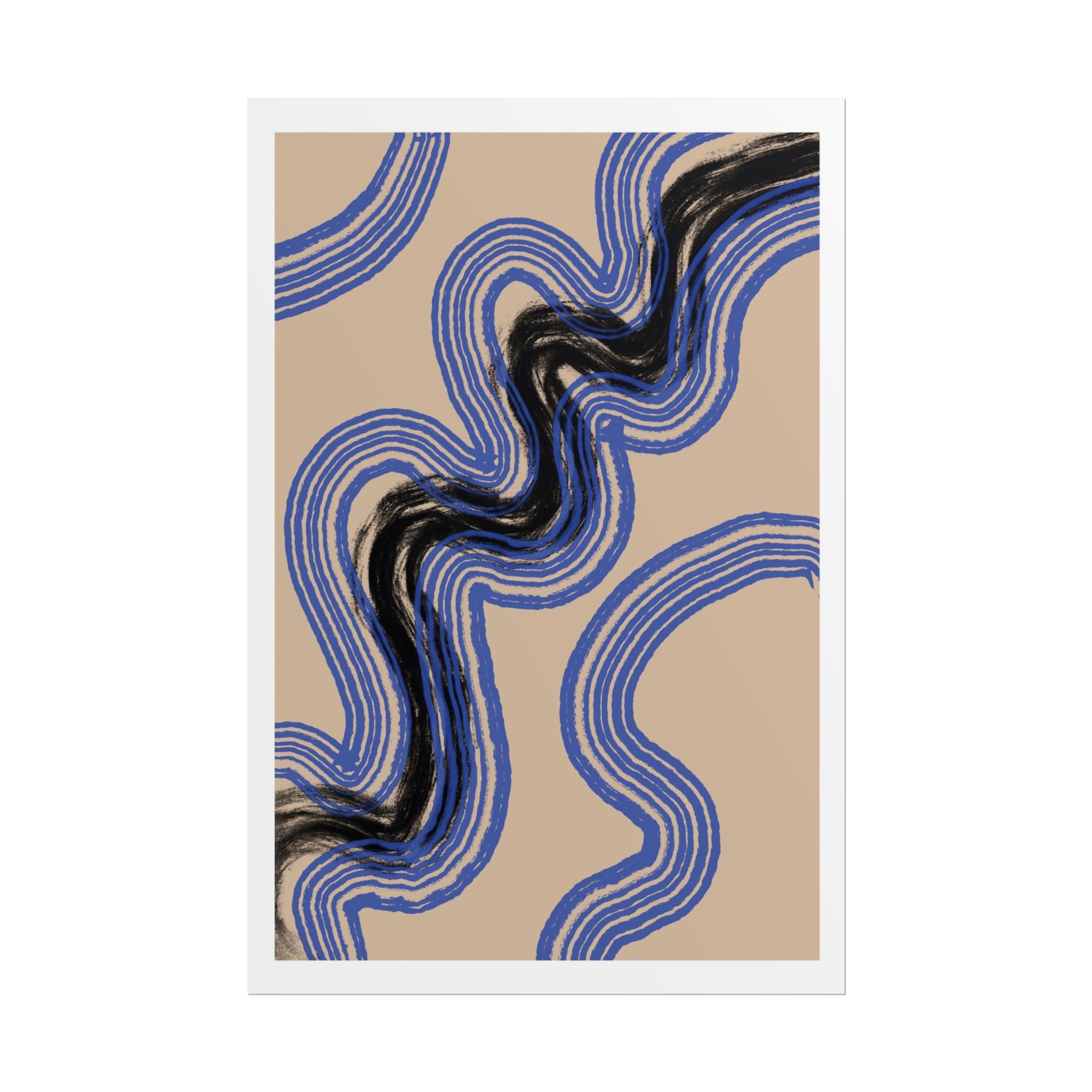 Indigo Rhythm Passage - Poster