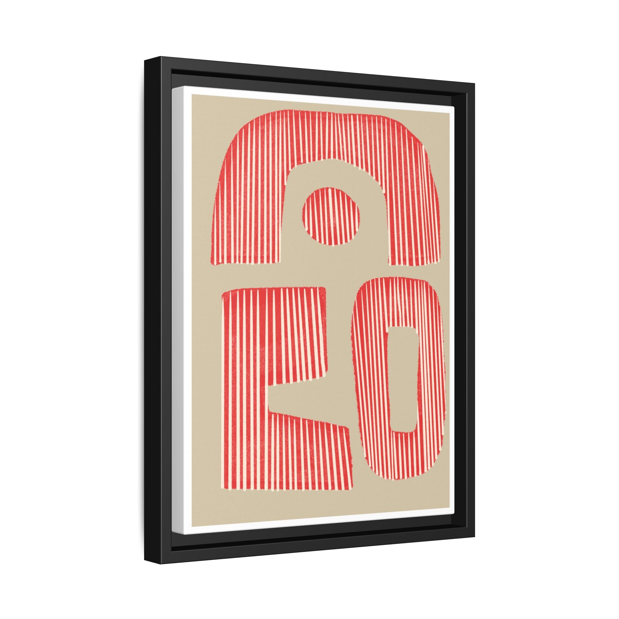 Coral Echo Forms - Framed