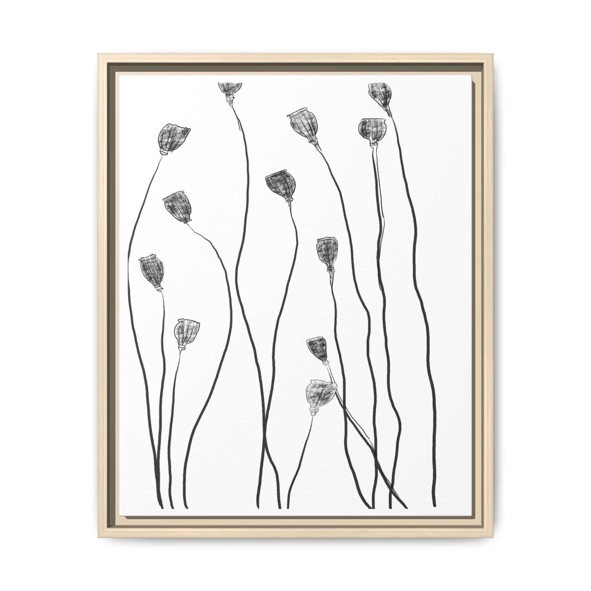 Midnight Seed Reverie - Framed