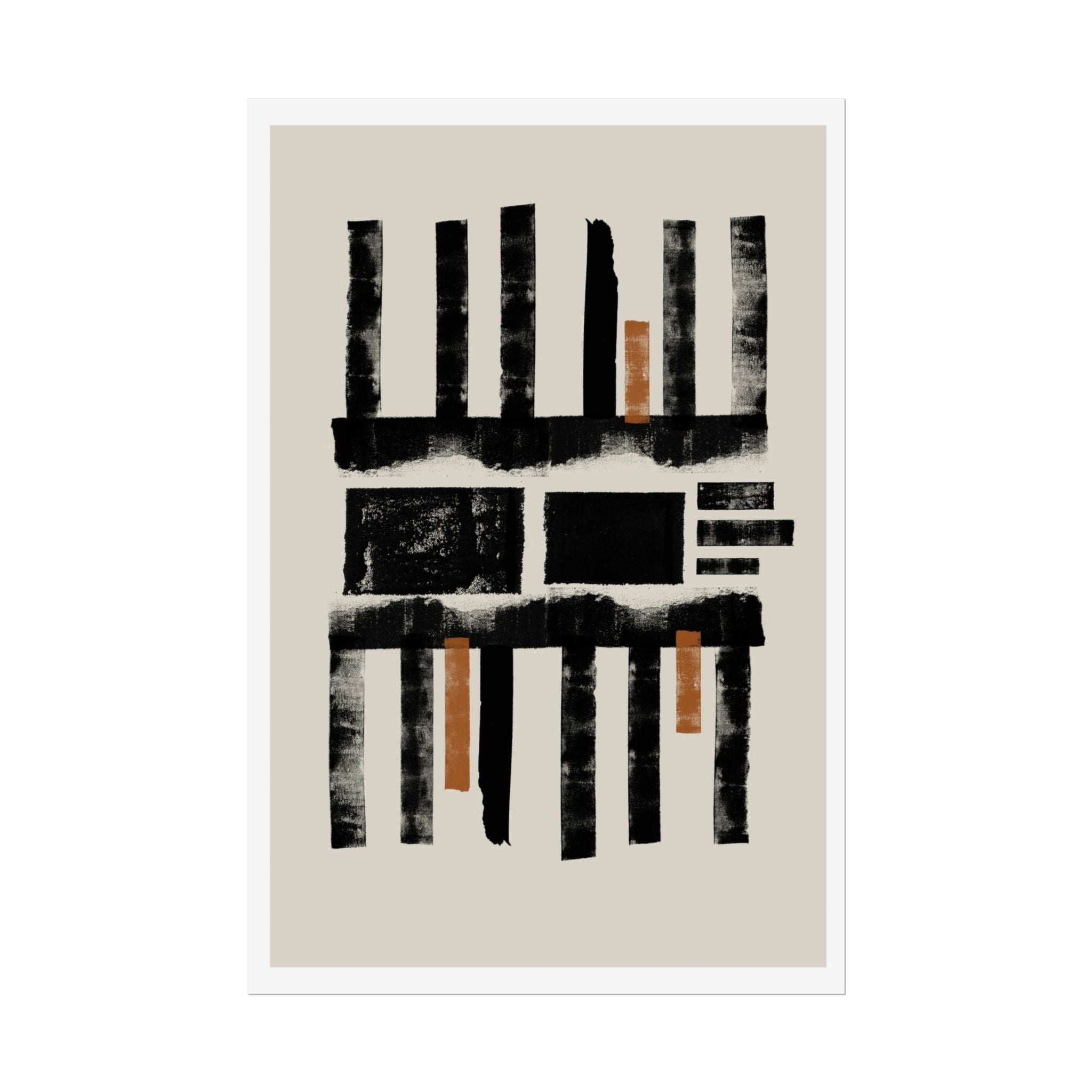 Amber Shadow Alignments - Poster