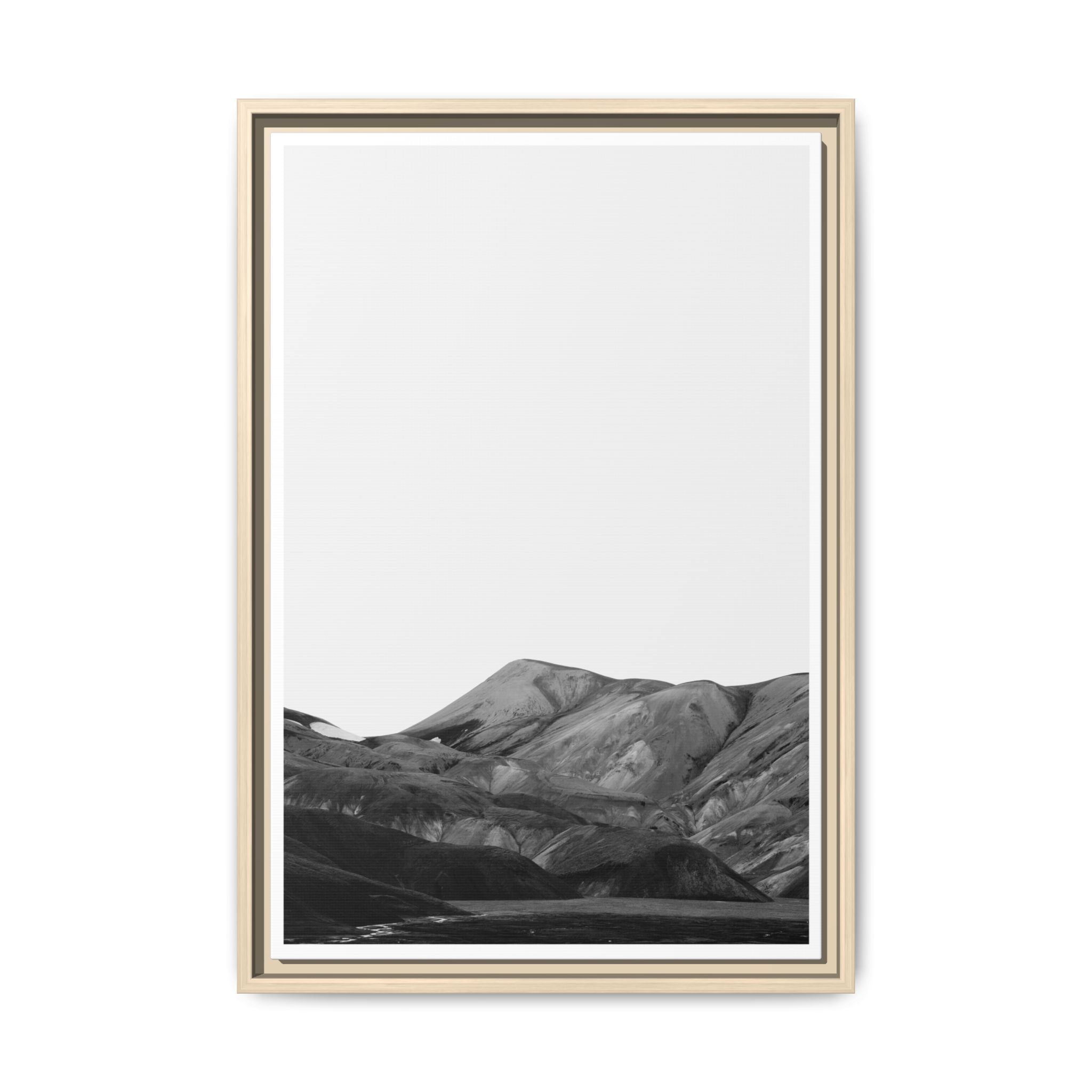 Silent Horizon Drift - Framed