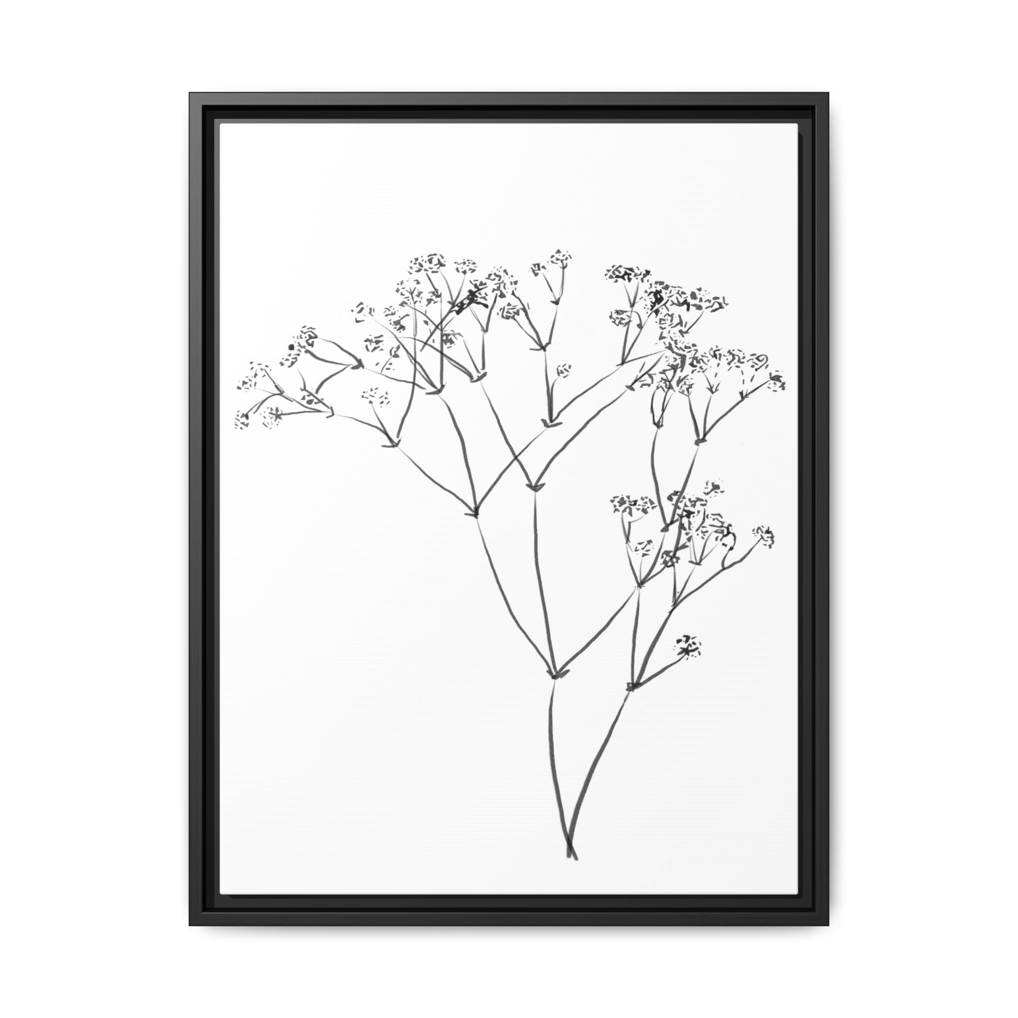 Whispering Meadow Sketch - Framed