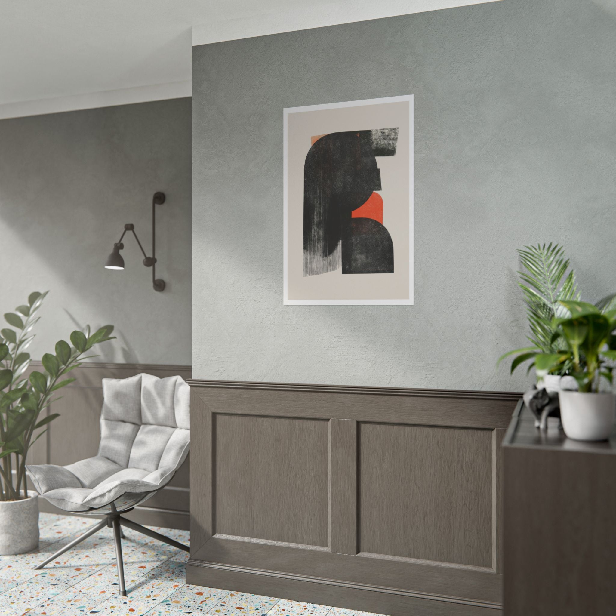 Ember Shadow Structure - Poster