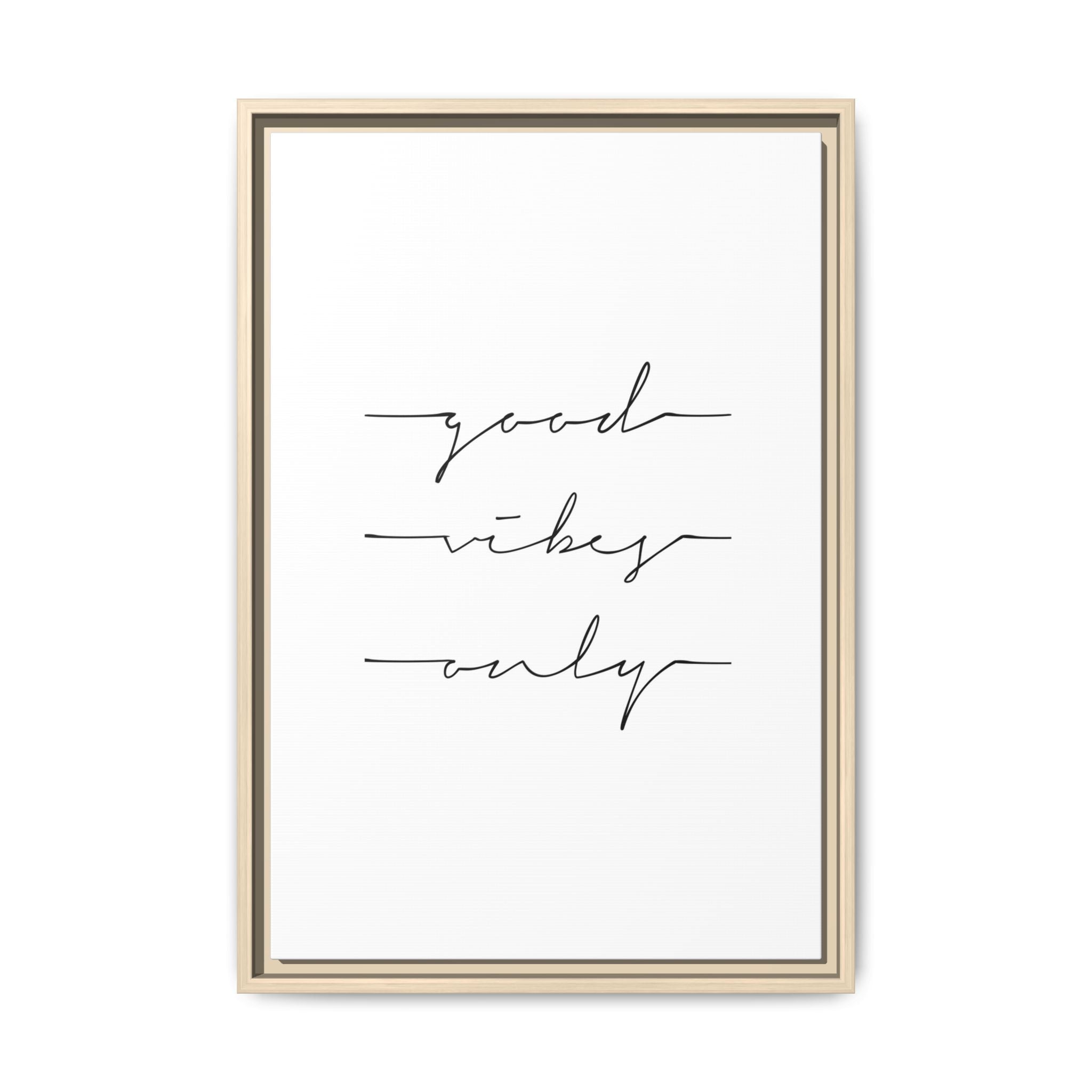 Whispered Neutral Harmony - Framed