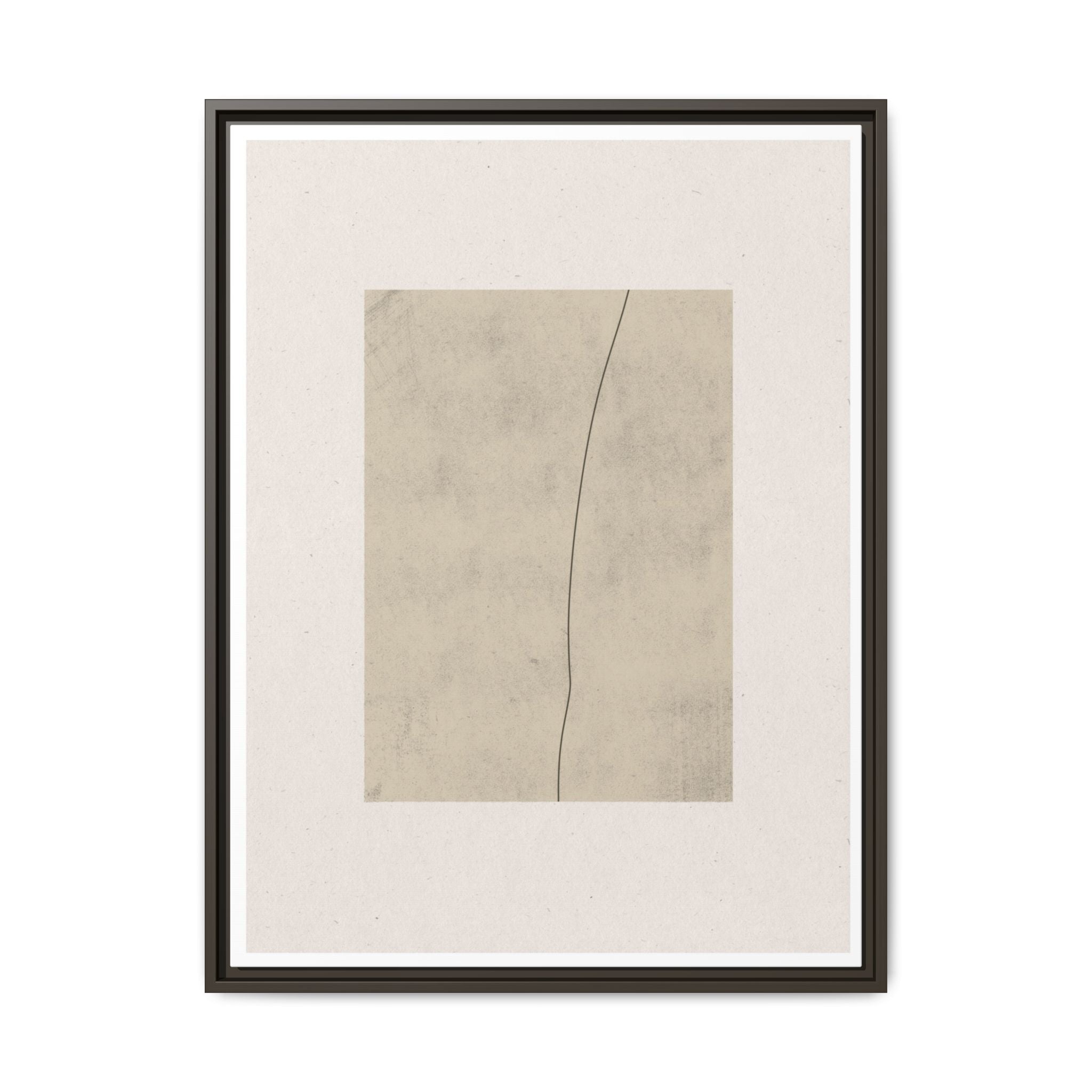 Quiet Contour Passage - Framed
