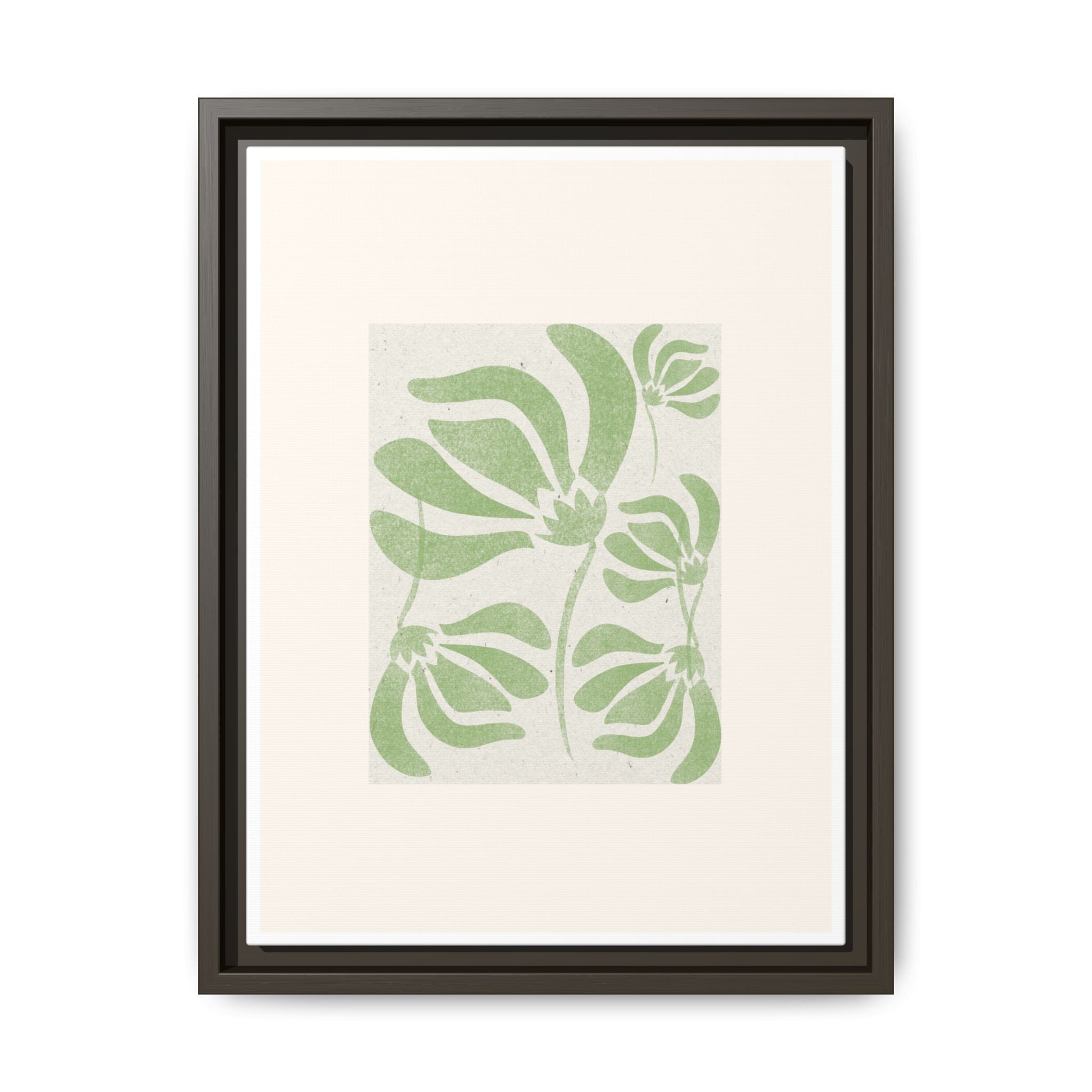 Verdant Bloom Harmony - Framed