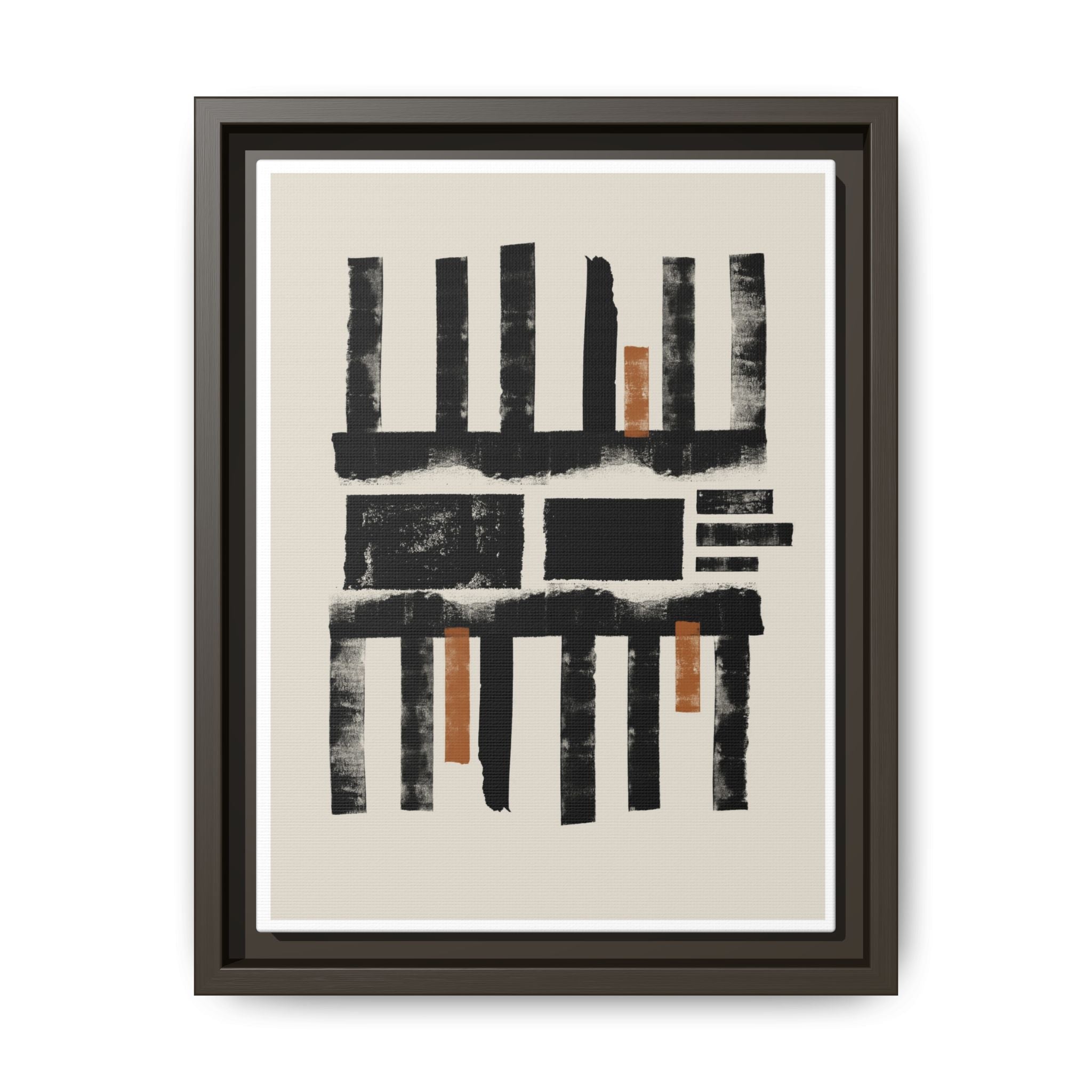 Amber Shadow Alignments - Framed