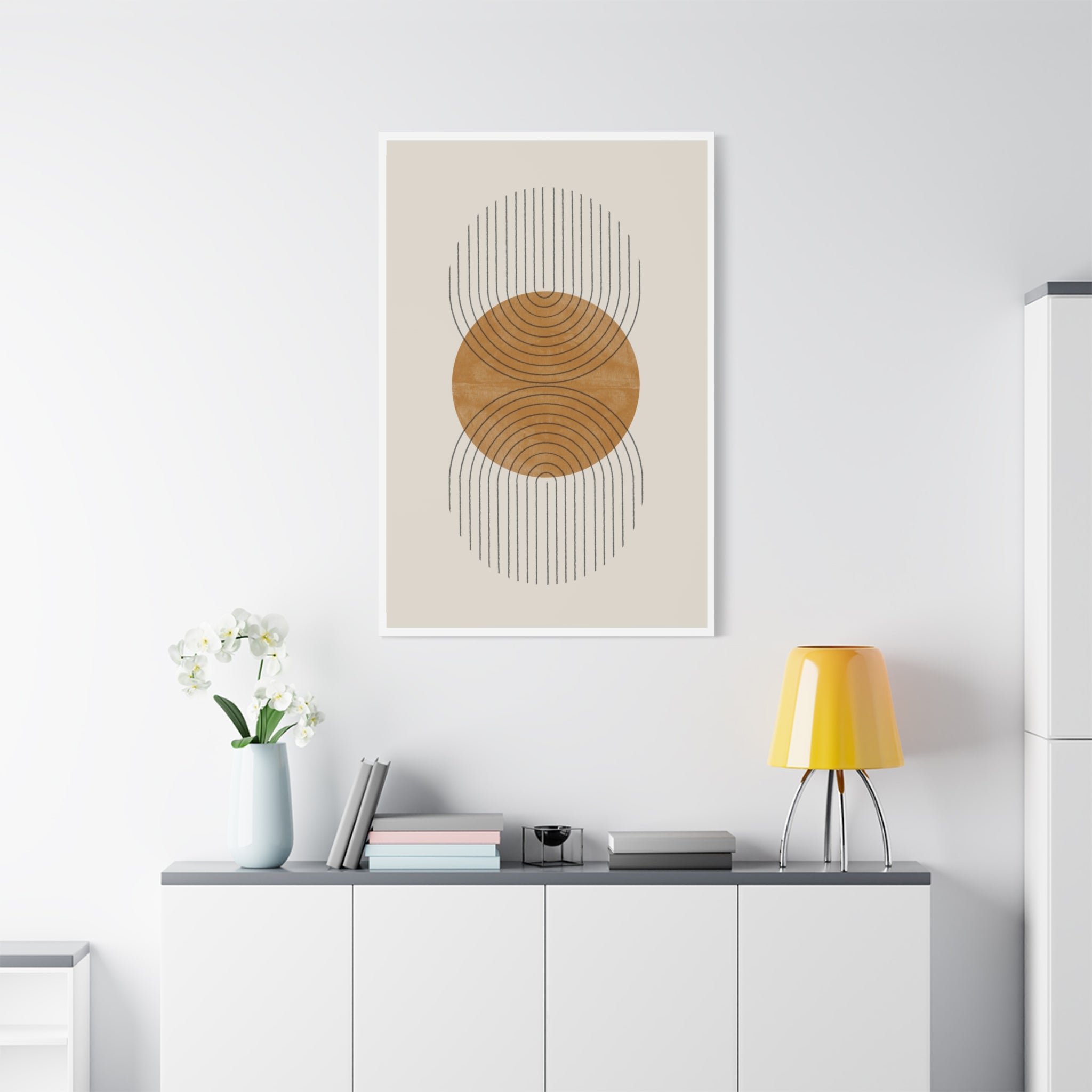 Golden Echo Arches - Canvas
