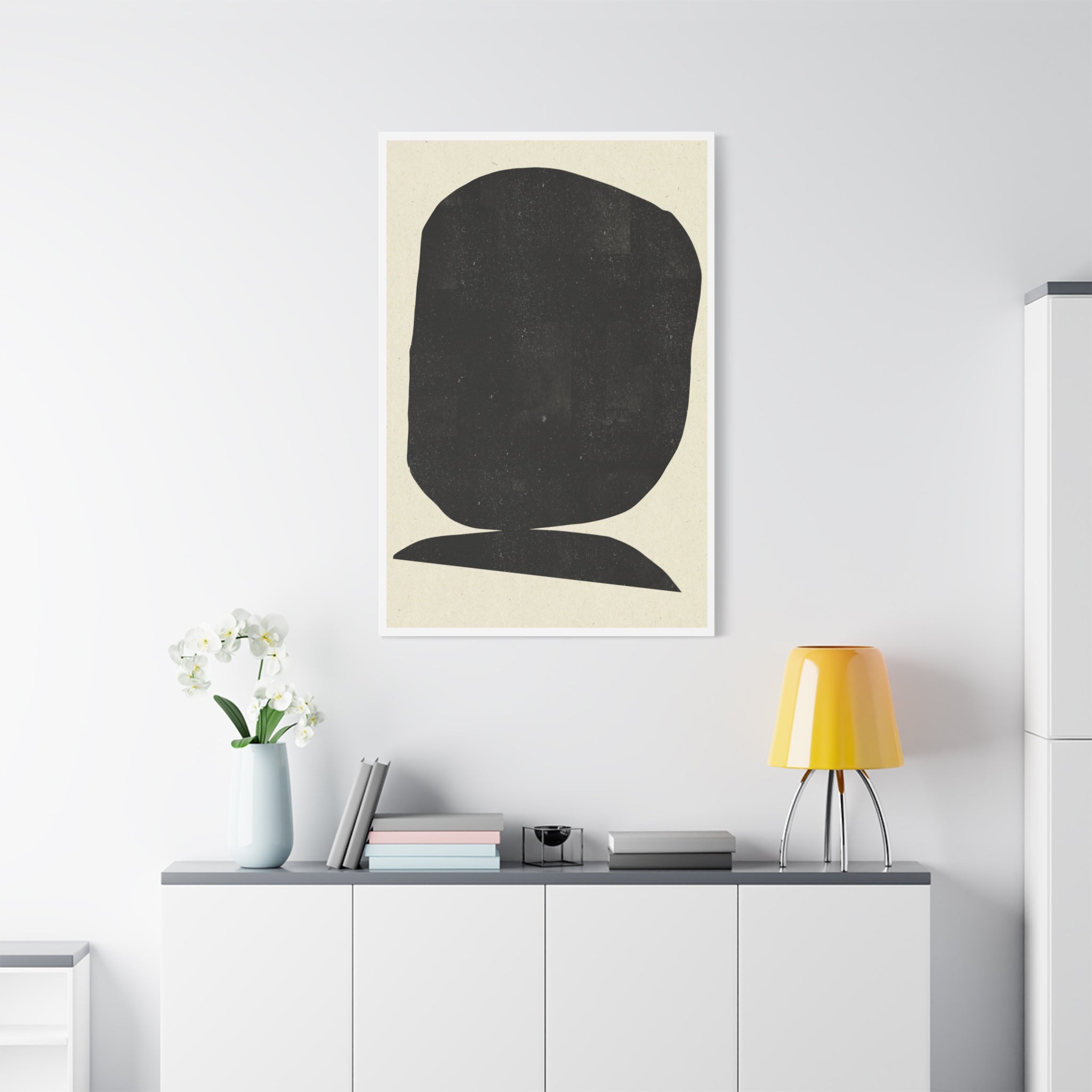 Midnight Monolith Whisper - Canvas