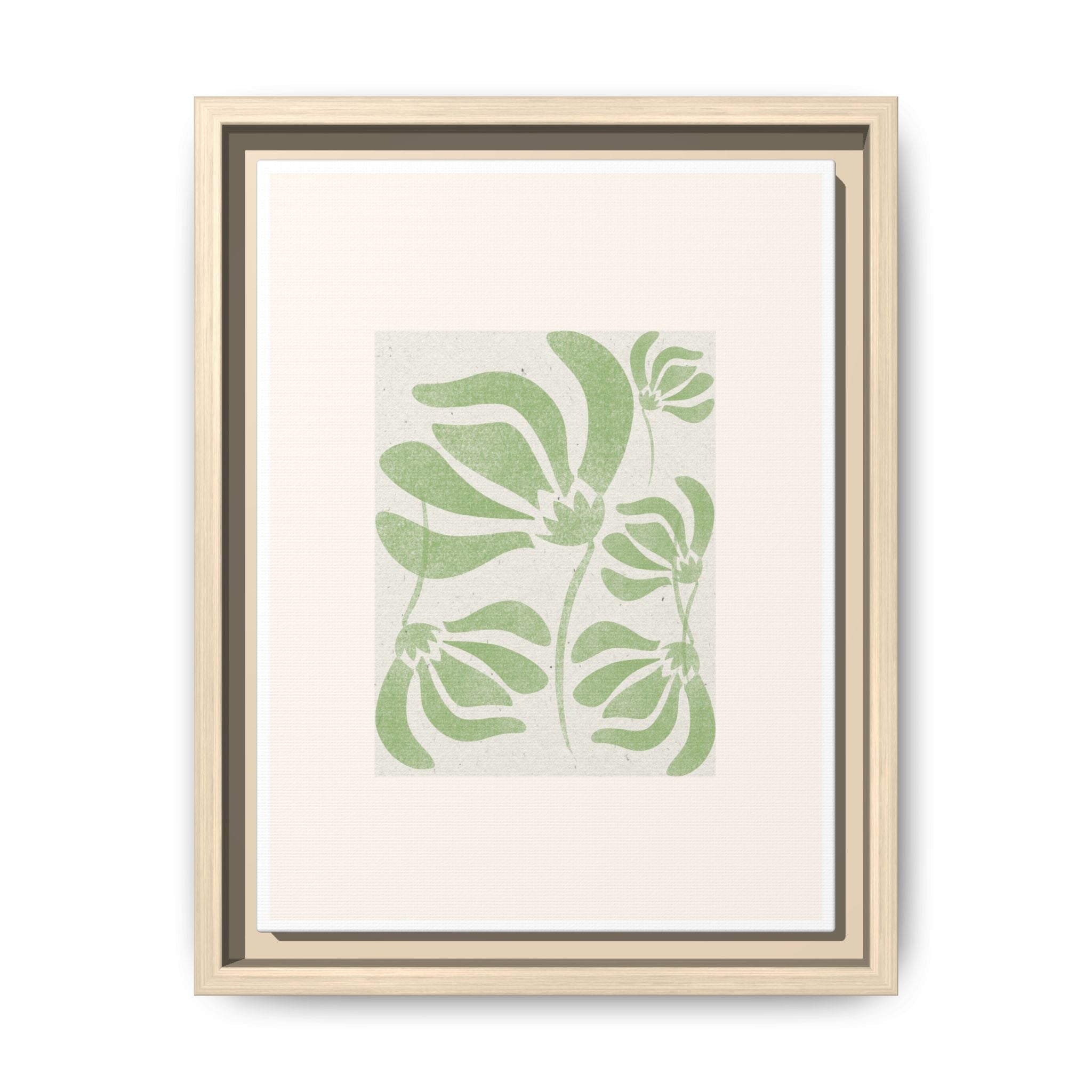 Verdant Bloom Harmony - Framed