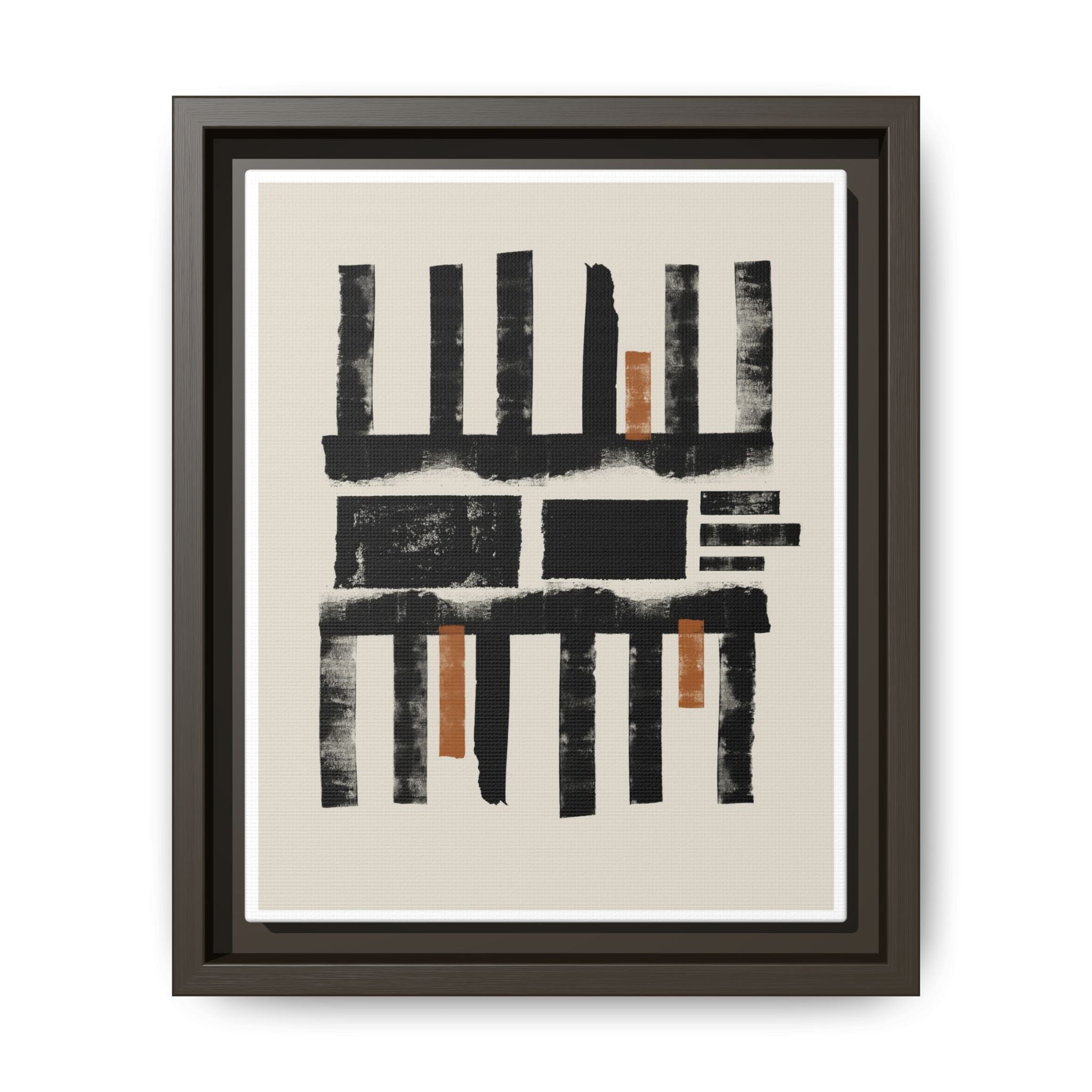 Amber Shadow Alignments - Framed