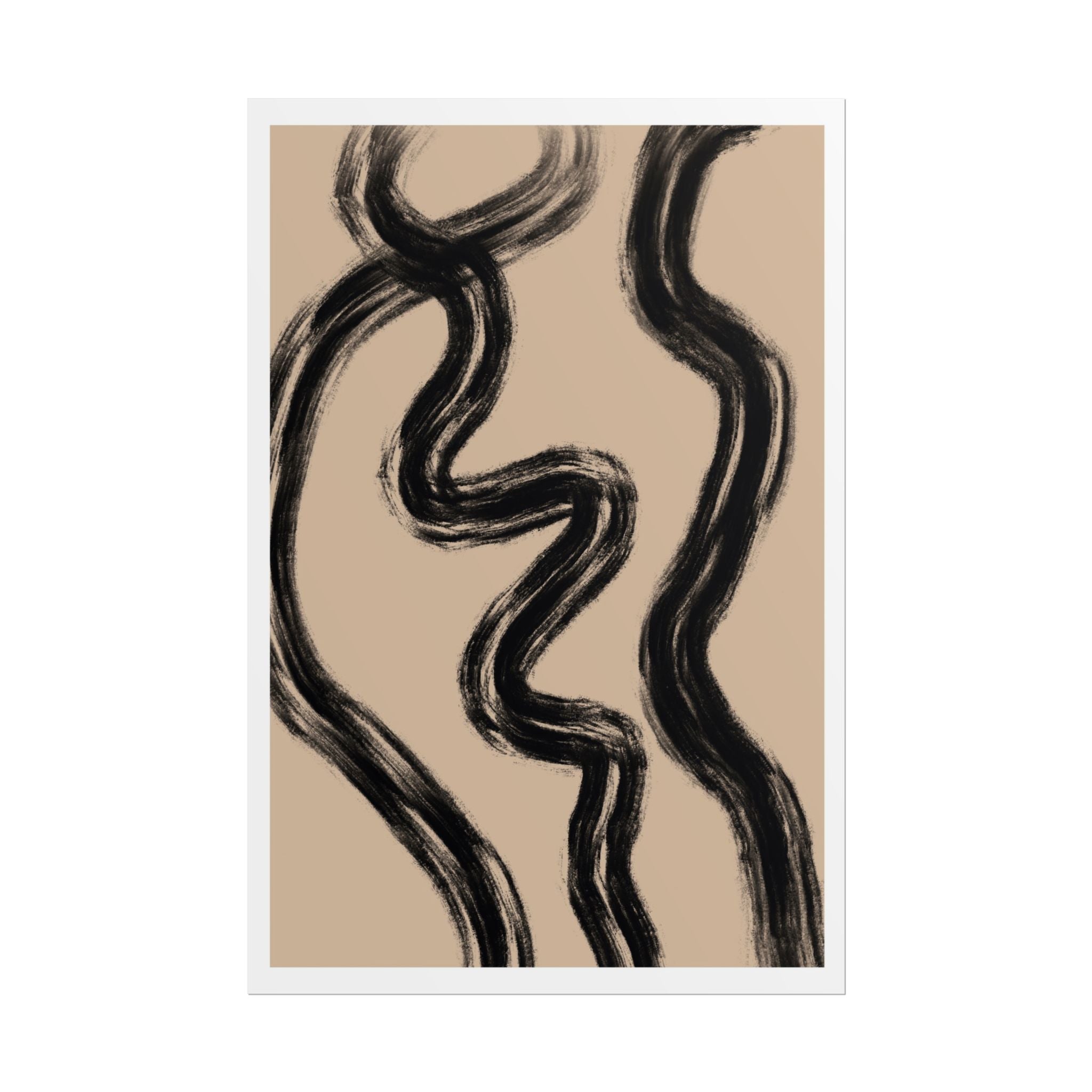 Midnight Current Lines - Poster