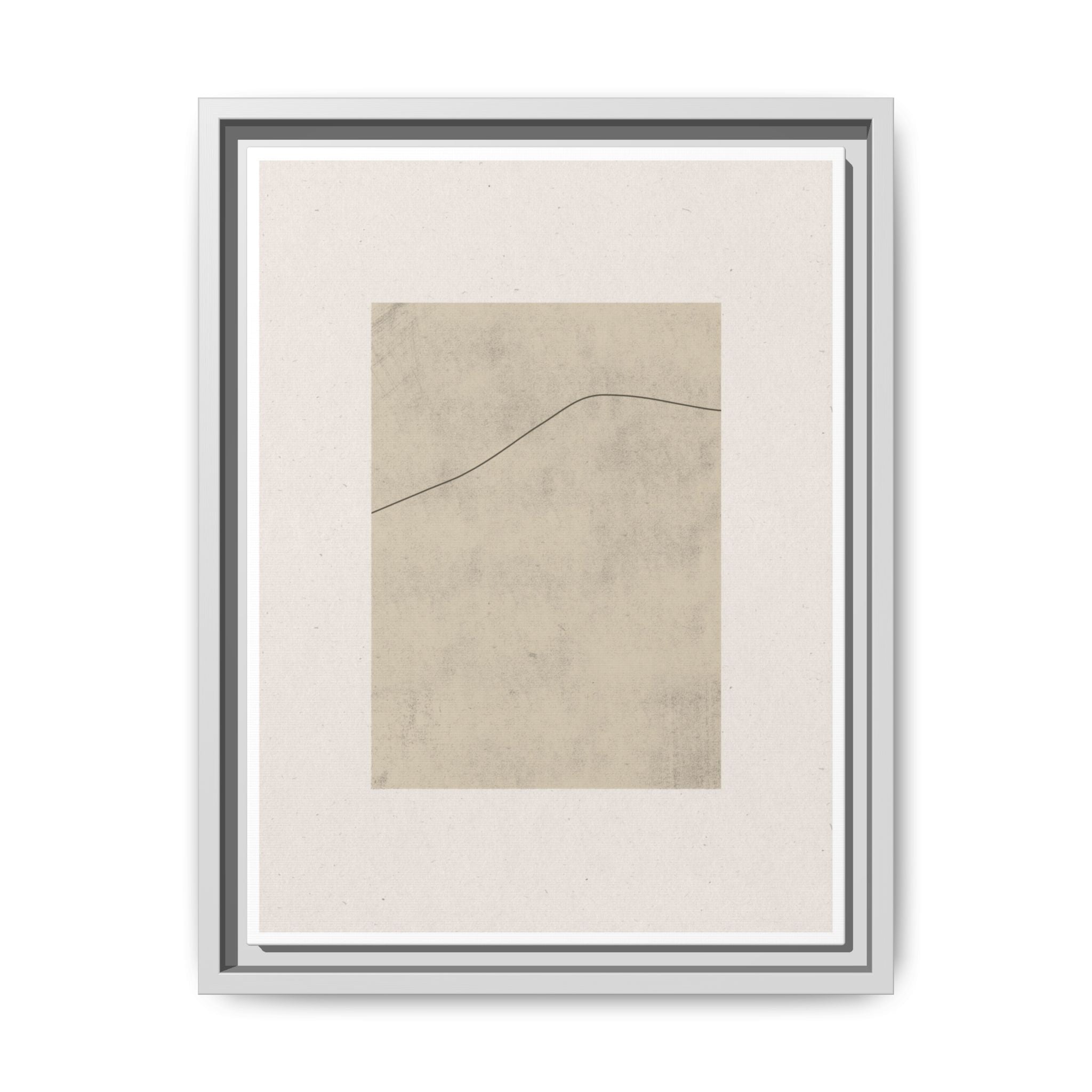 Whispered Horizon Trace - Framed