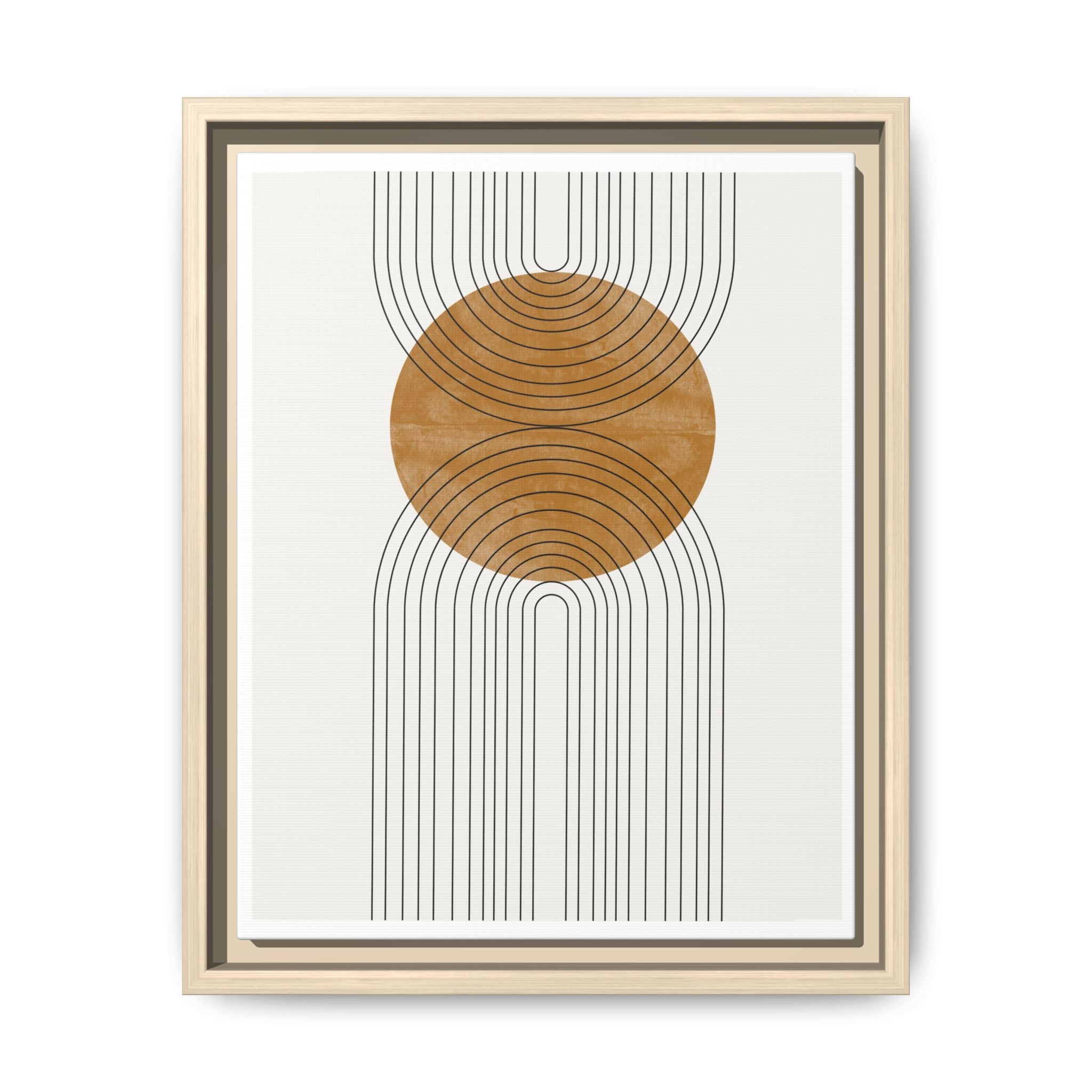 Golden Horizon Convergence - Framed