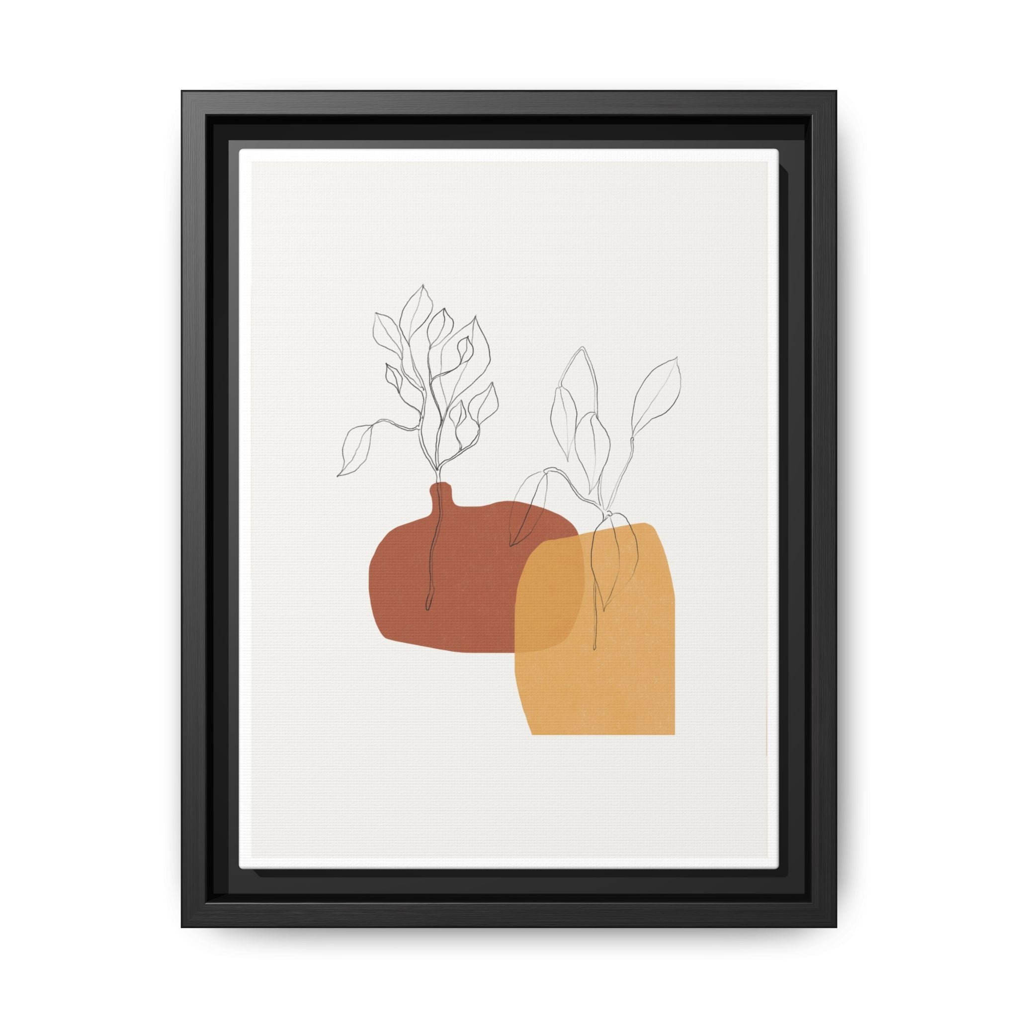 Terracotta Whisper Forms - Framed