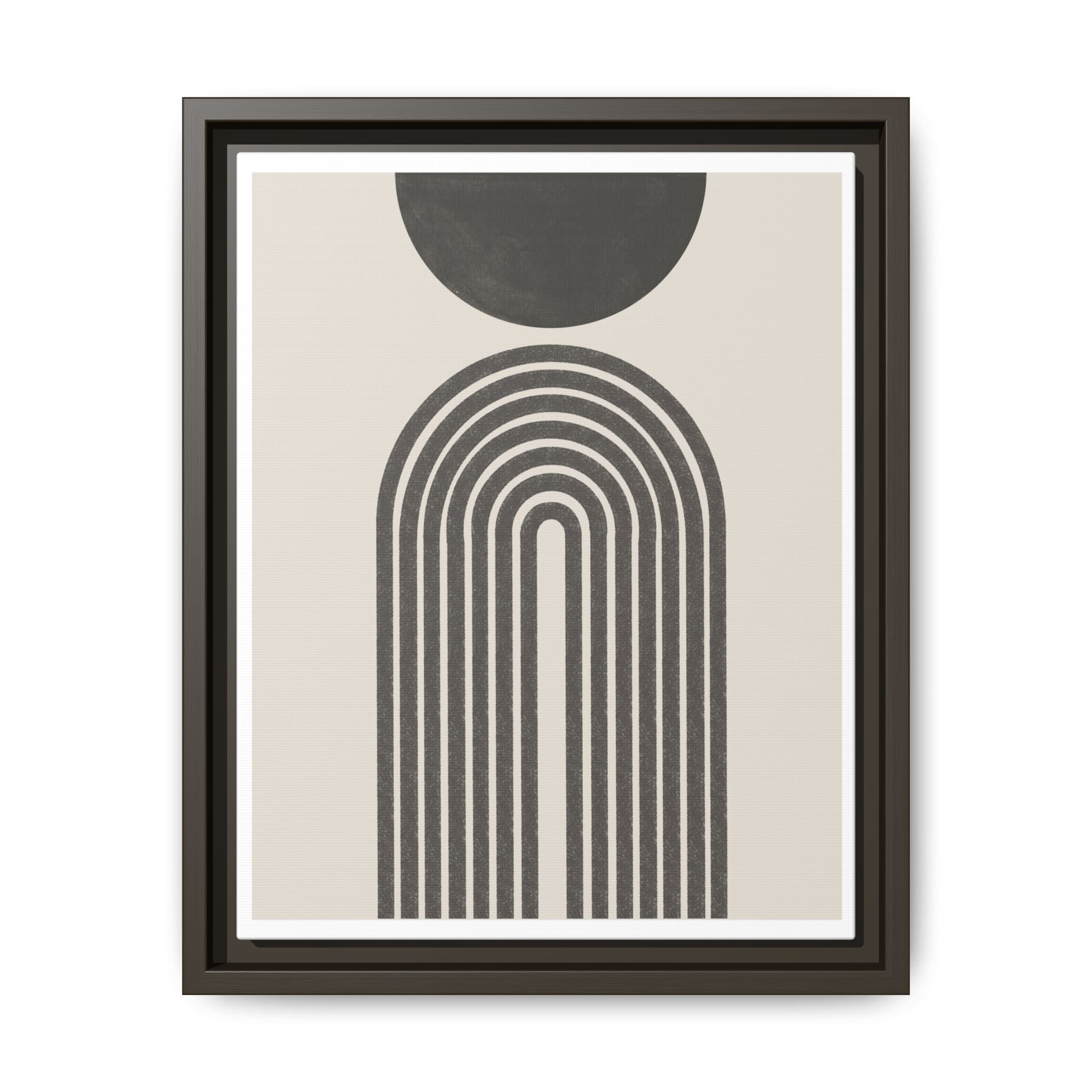 Obsidian Arch Resonance - Framed