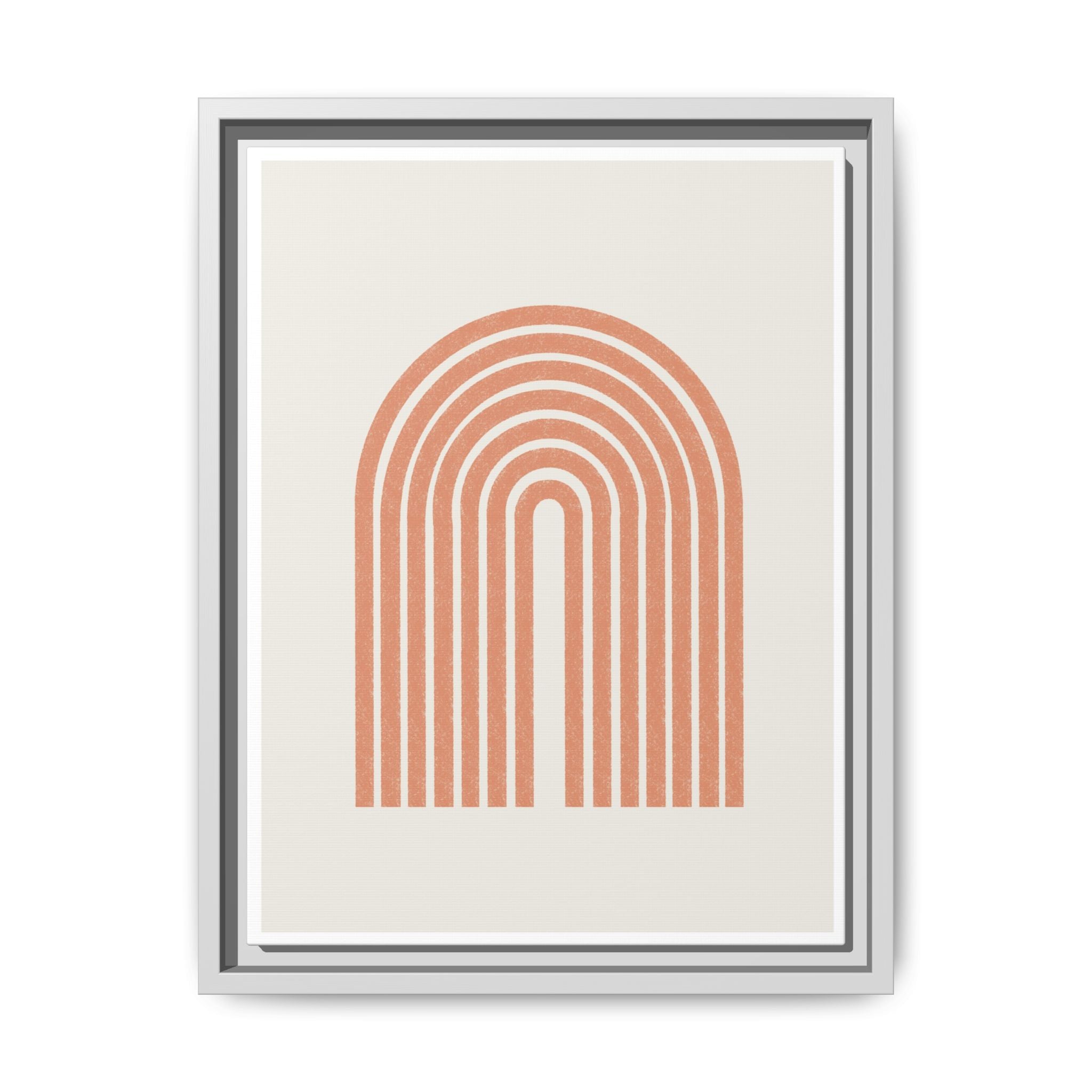 Terracotta Arc Whisper - Framed