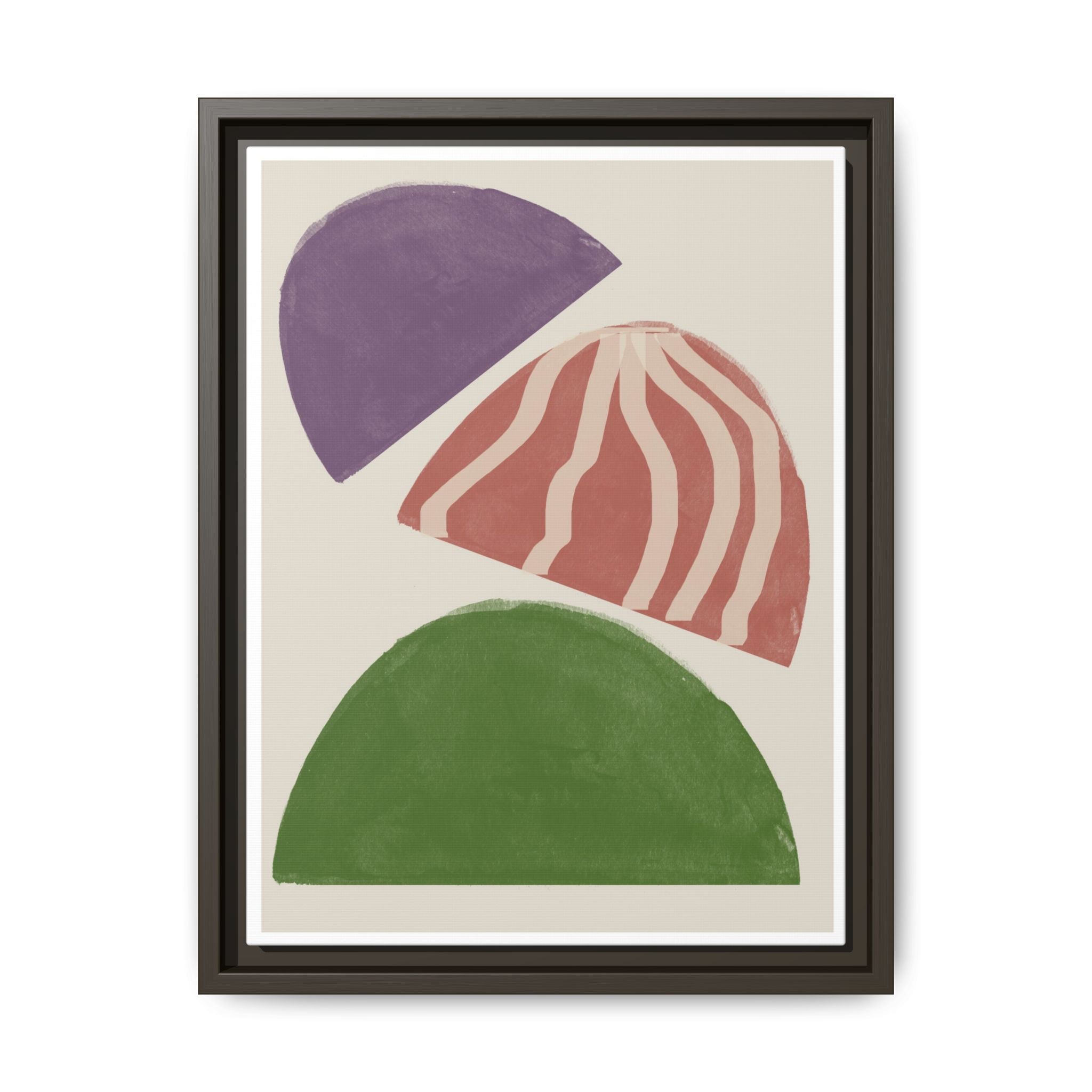Citrus Meadow Arches - Framed