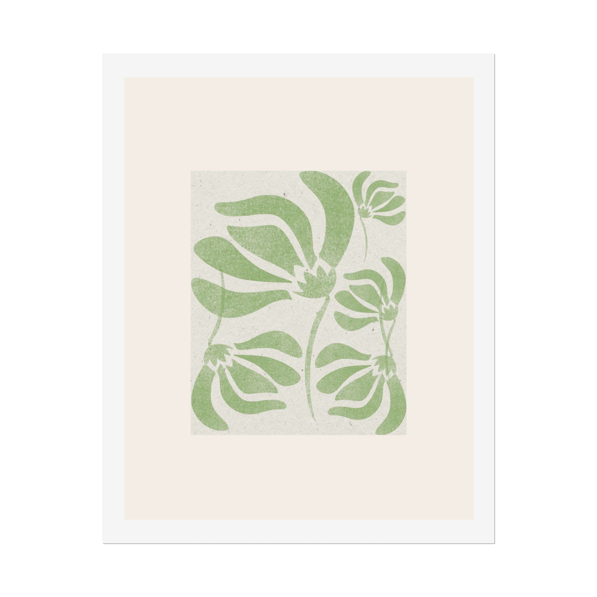 Verdant Bloom Harmony - Poster