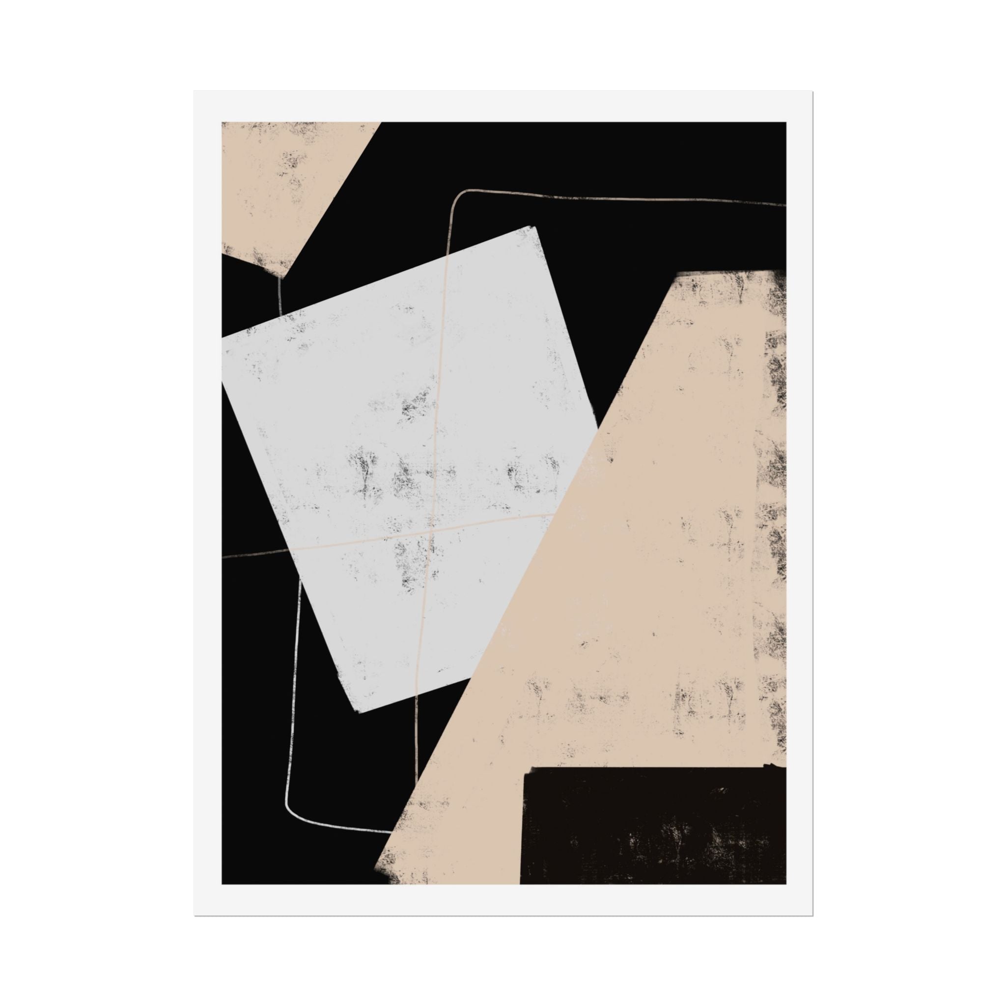 Silent Geometry Passage - Poster