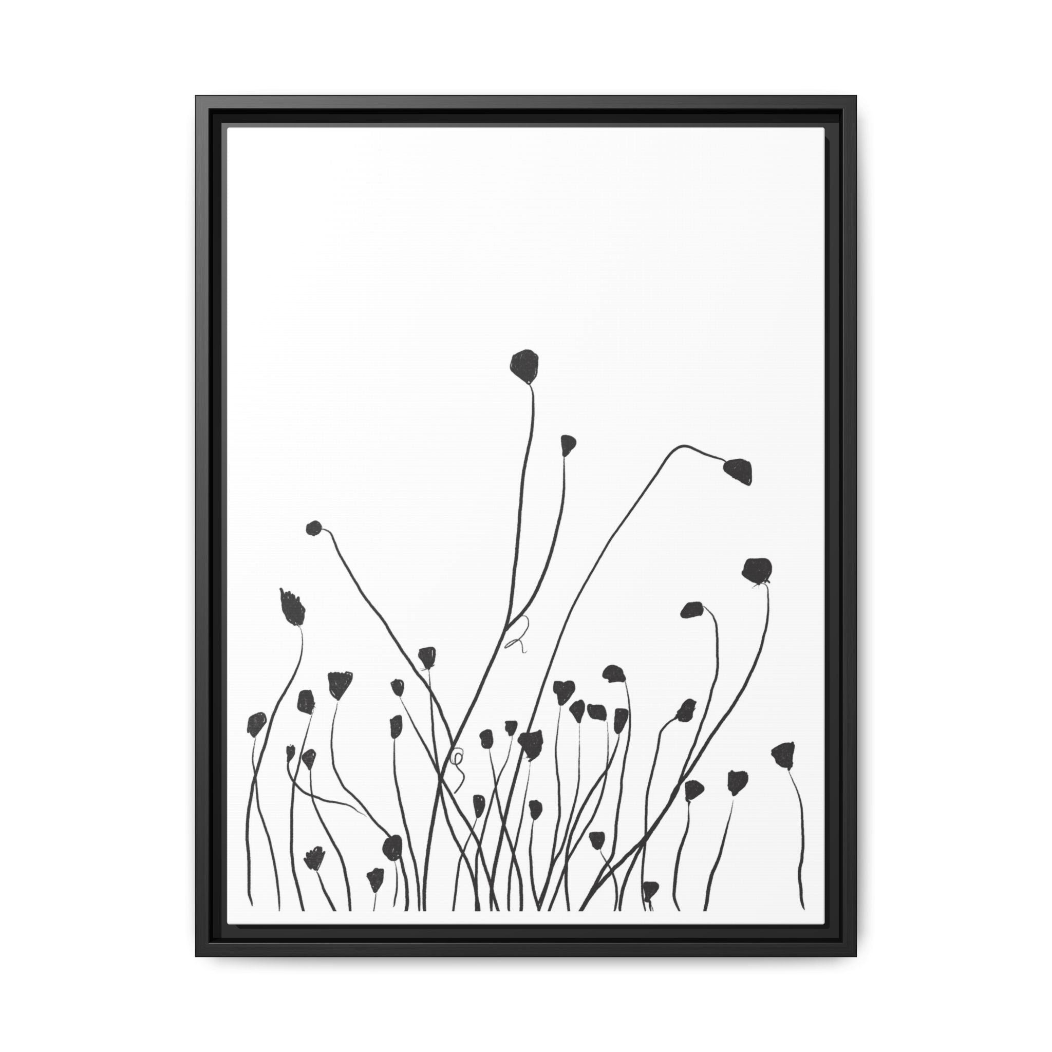 Silent Bloom Horizon - Framed