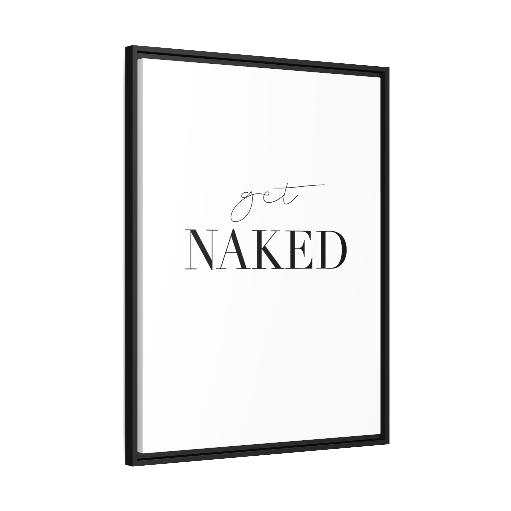 Midnight Muse Typography Grace - Framed