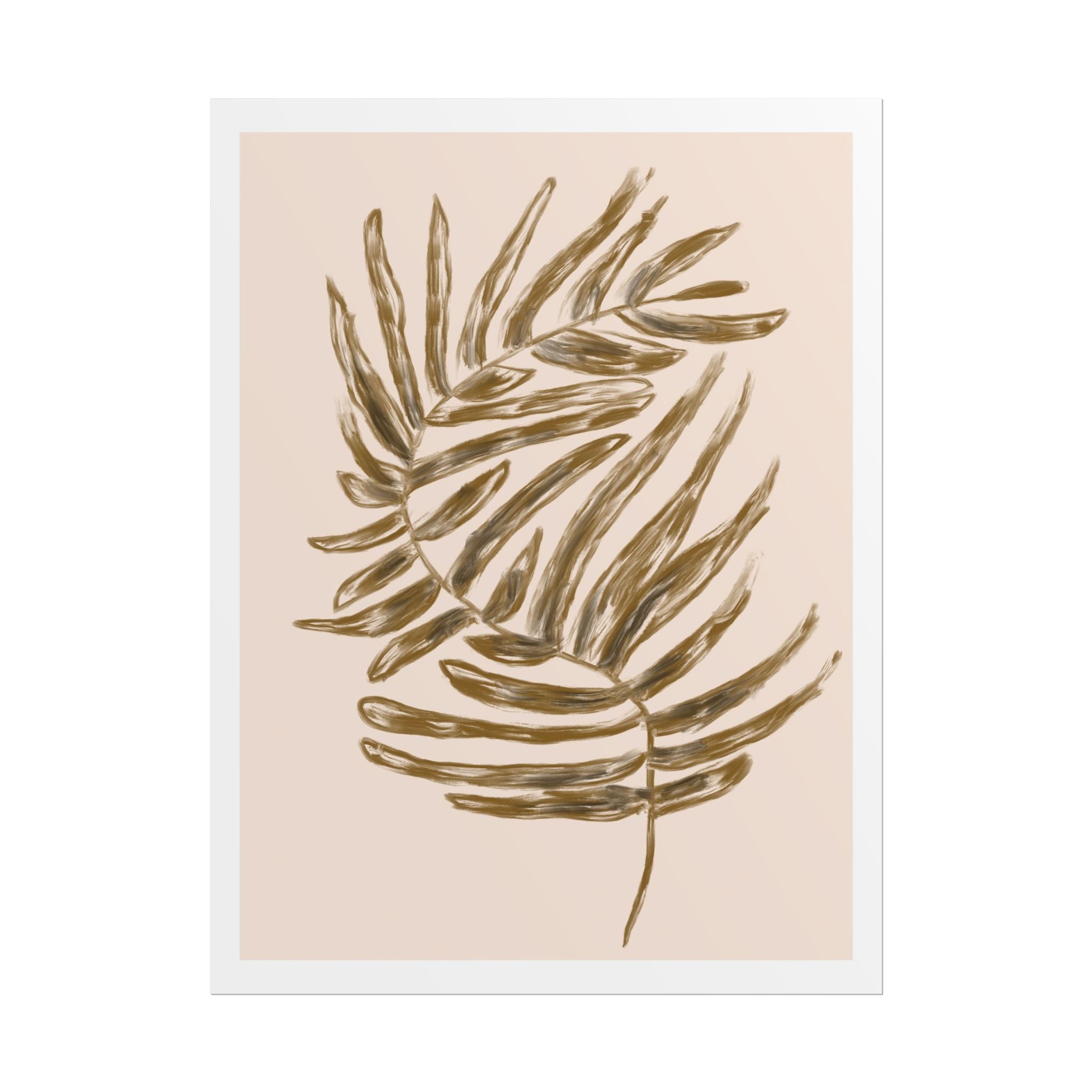 Golden Frond Reverie - Poster