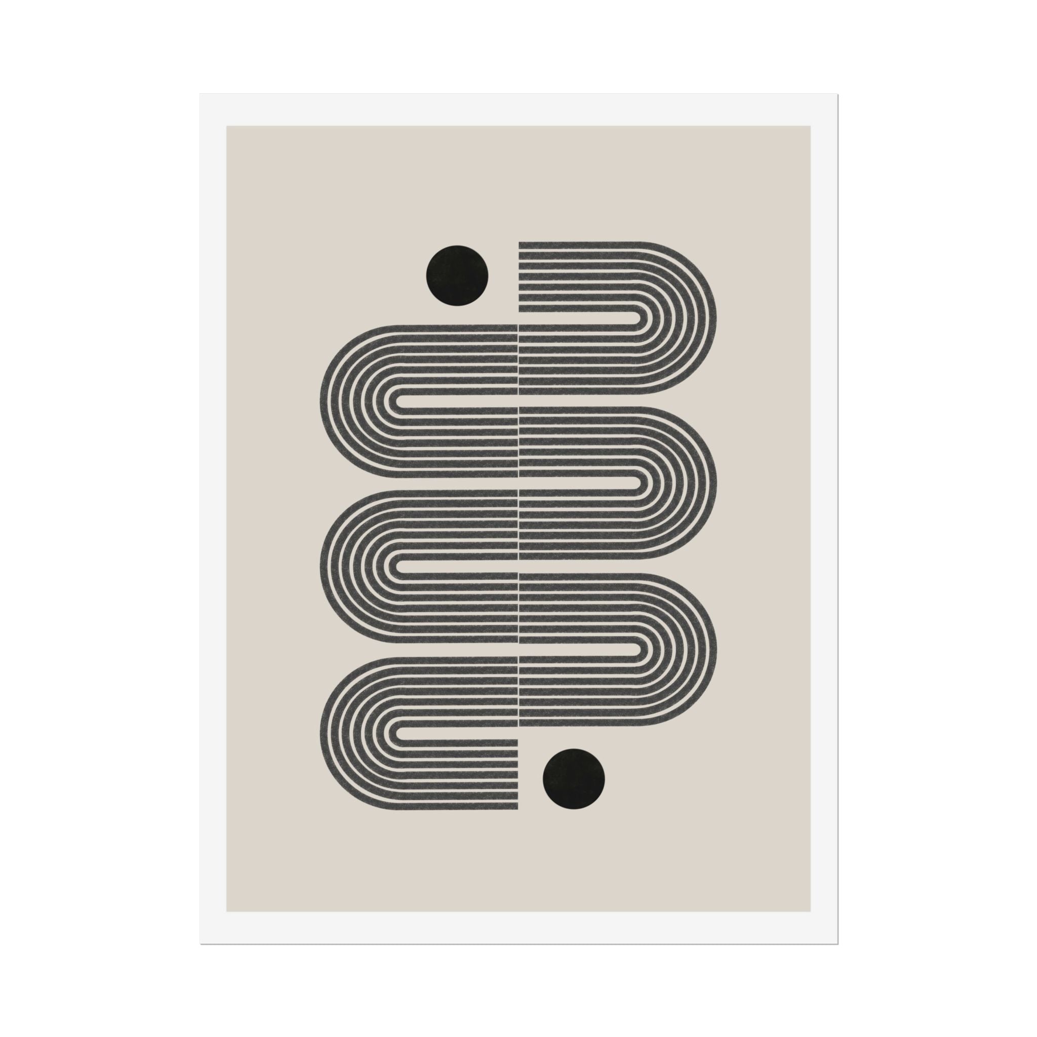 Midnight Circuit Flow - Poster