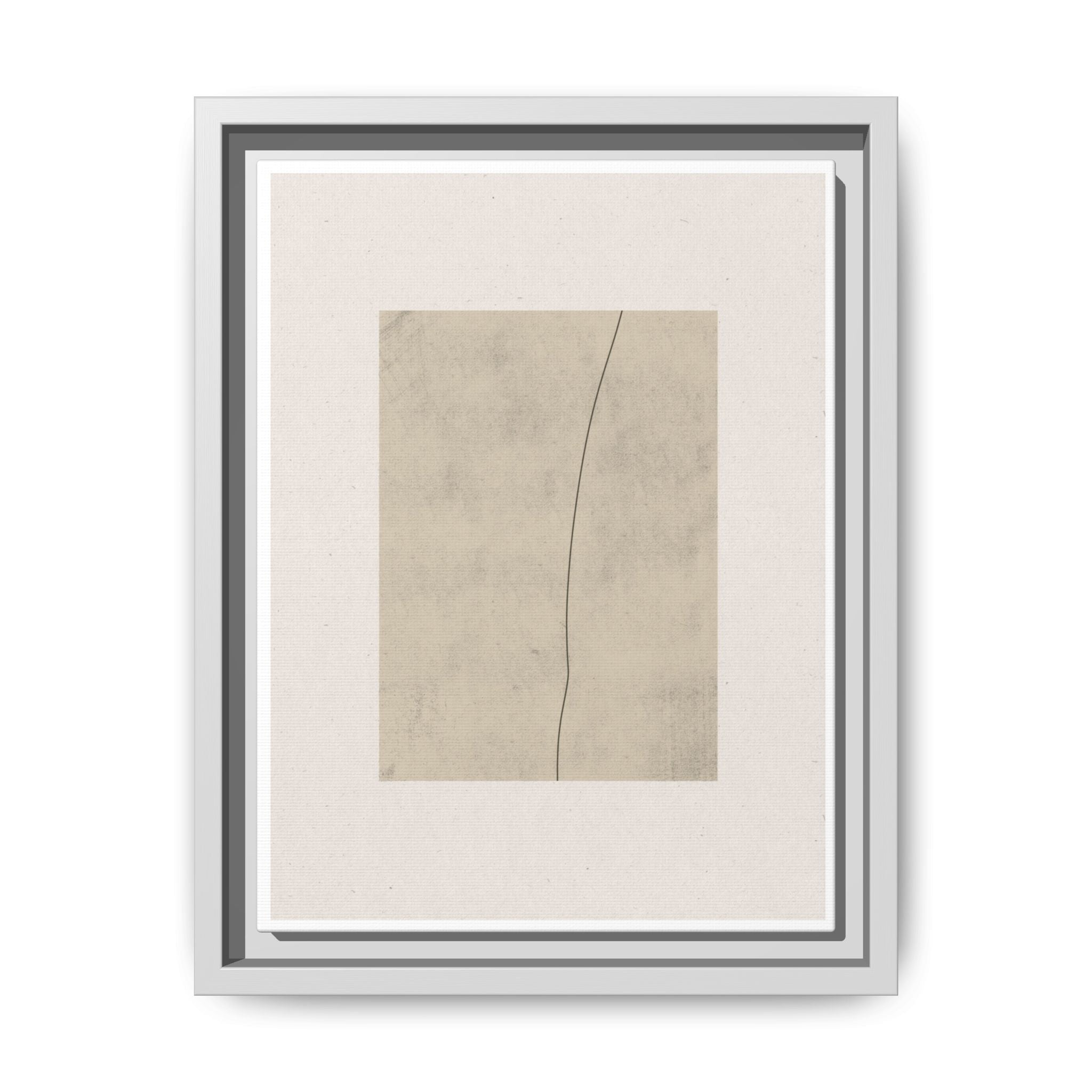 Quiet Contour Passage - Framed