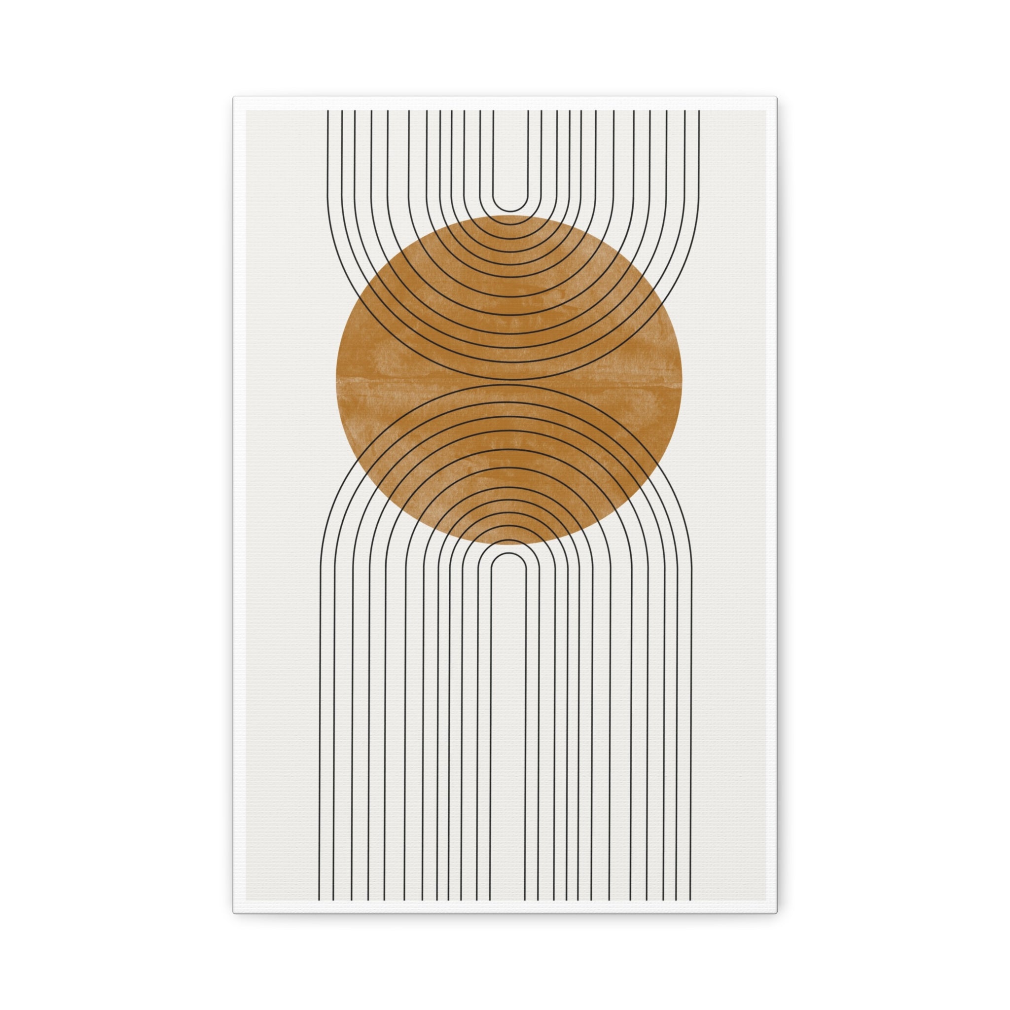 Golden Horizon Convergence - Canvas