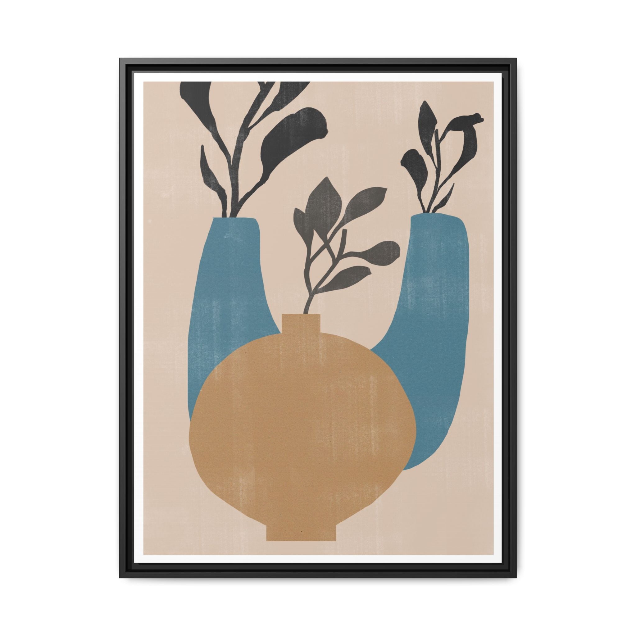 Azure Vessel Harmony - Framed