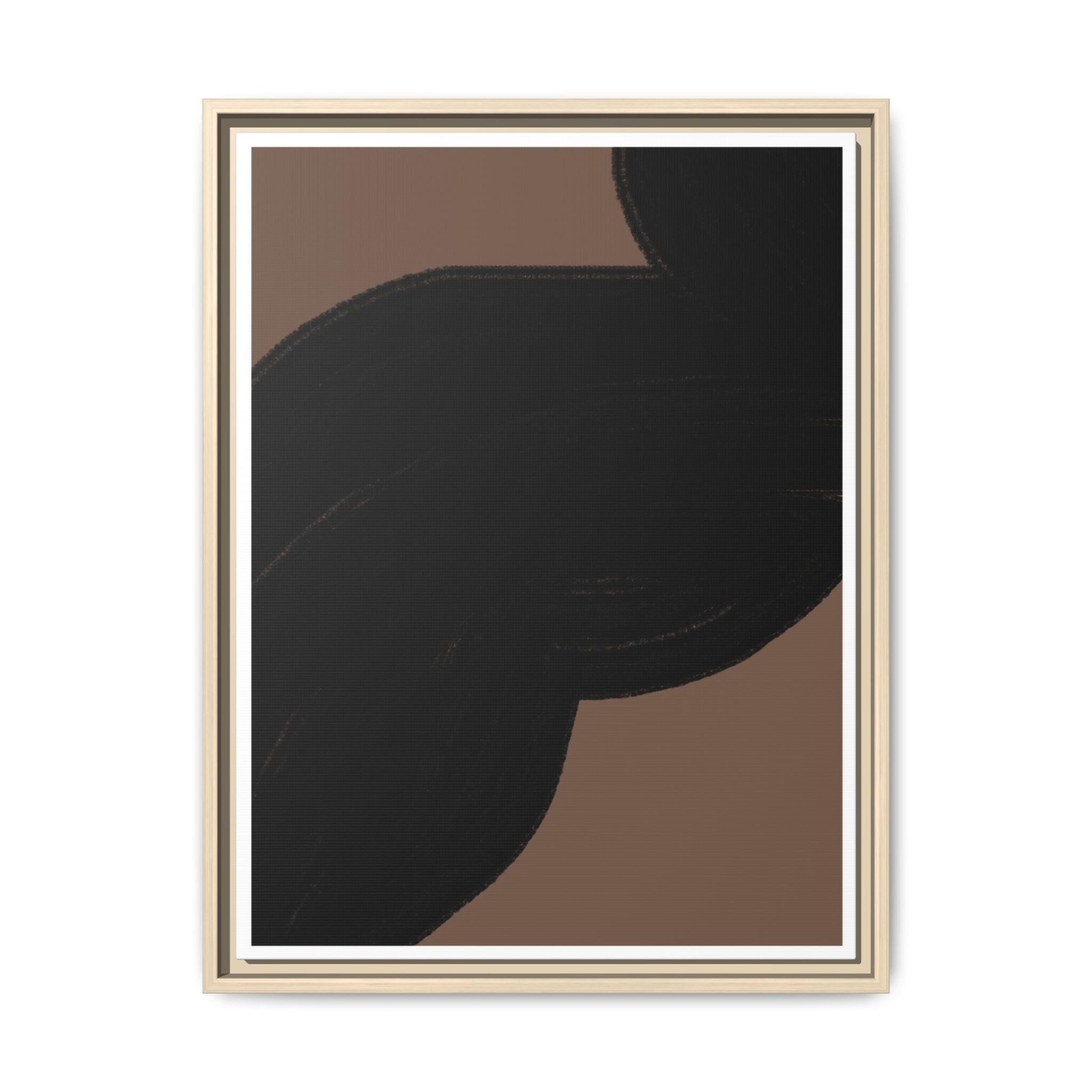 Midnight Drift Curves - Framed