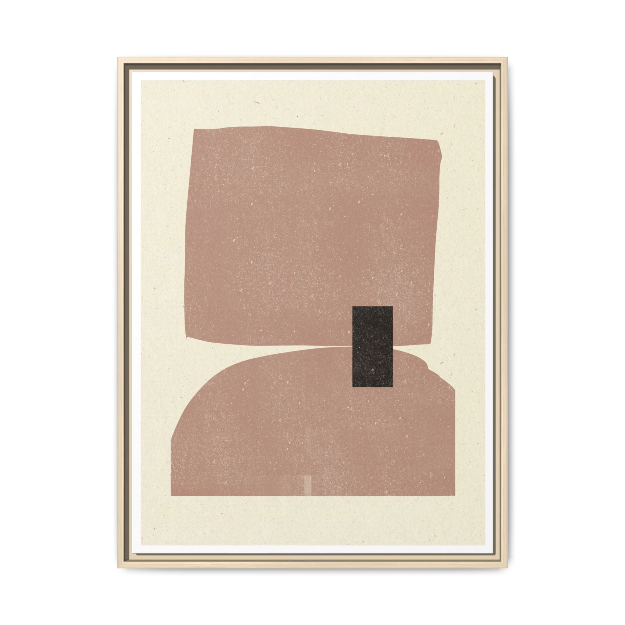 Blush Balance Study - Framed