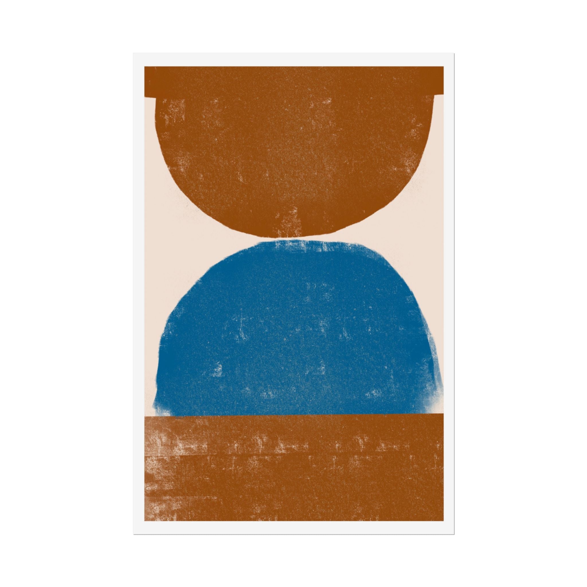 Cobalt Ember Equilibrium - Poster