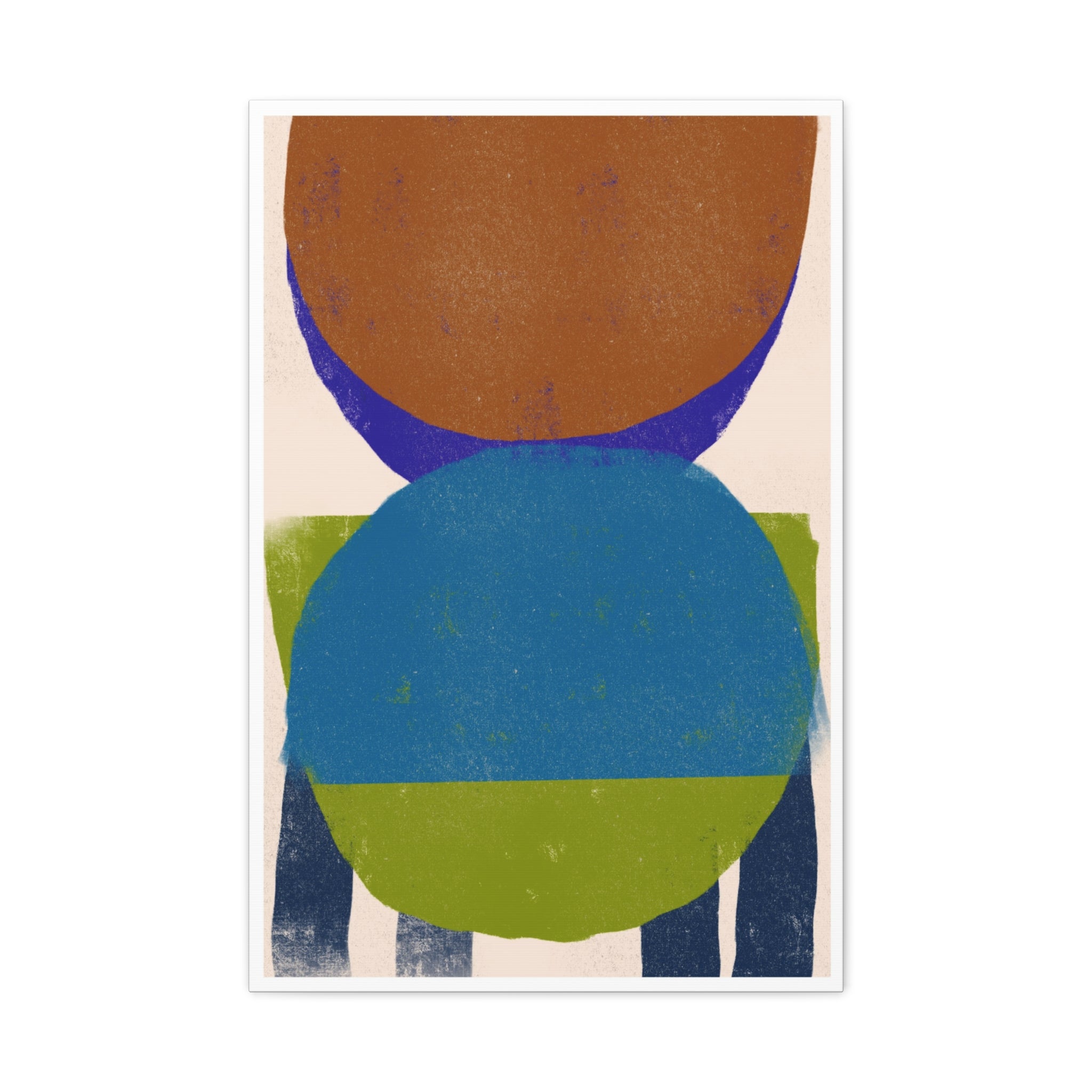 Azure Meadow Eclipse - Canvas