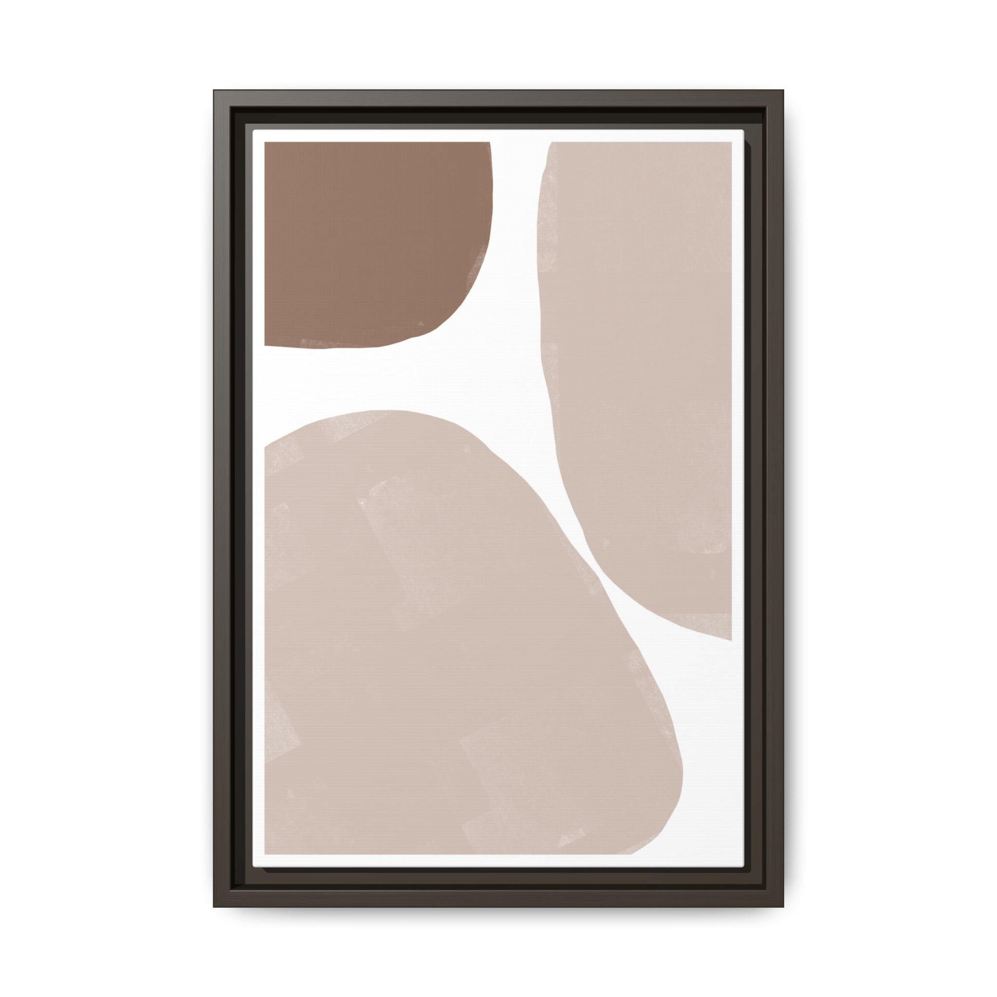 Muted Clay Horizons - Framed