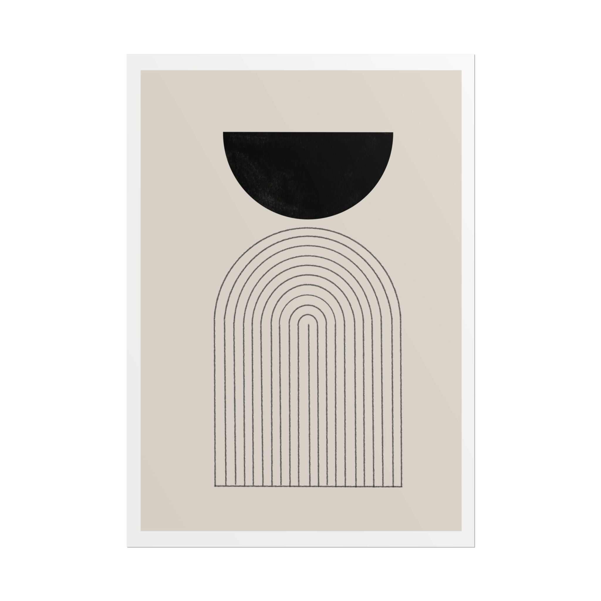 Midnight Portal Lines - Poster