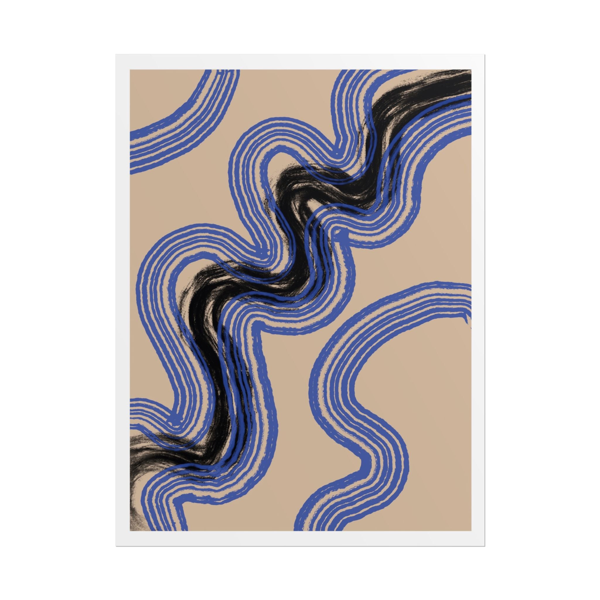 Indigo Rhythm Passage - Poster