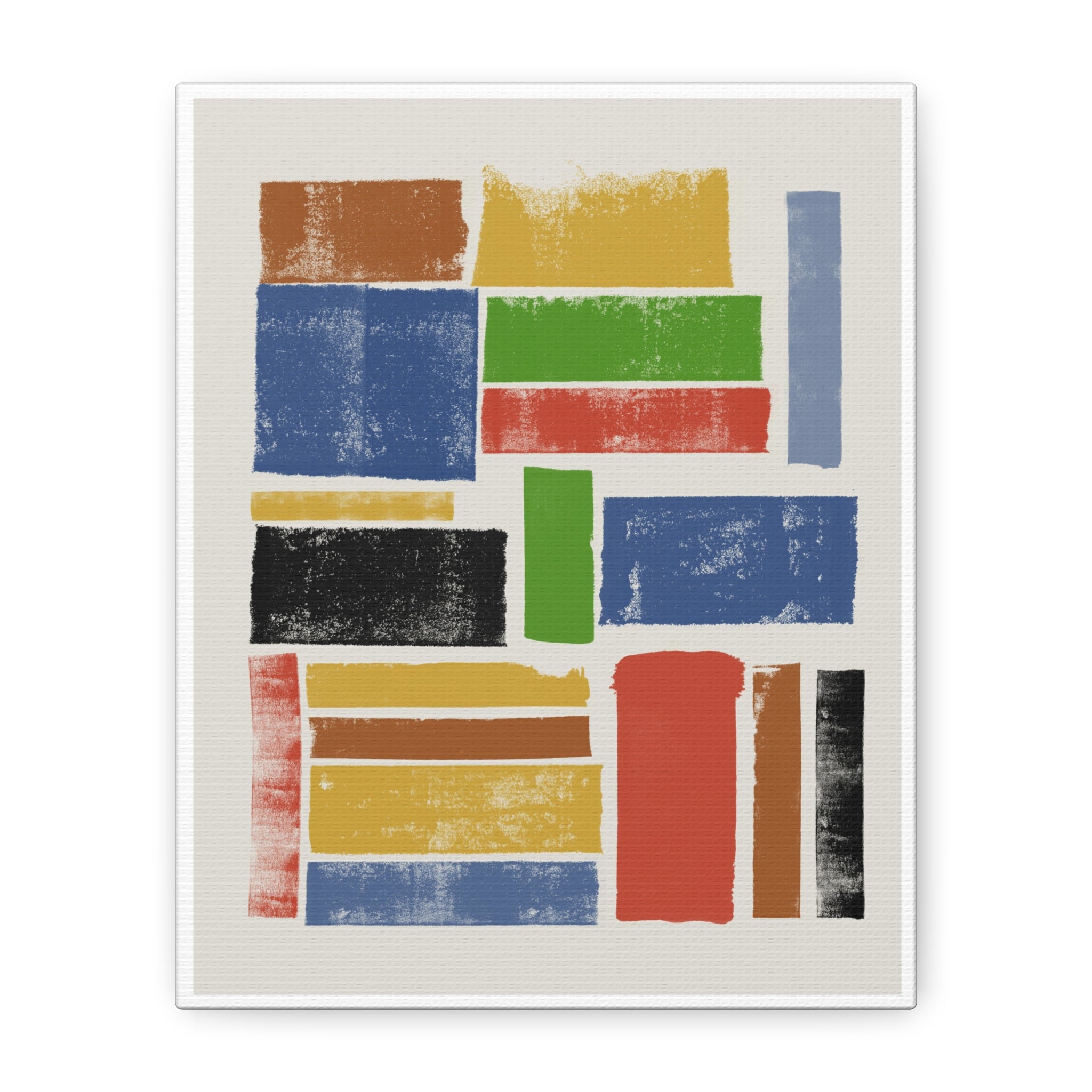Playful Color Rhythm - Canvas