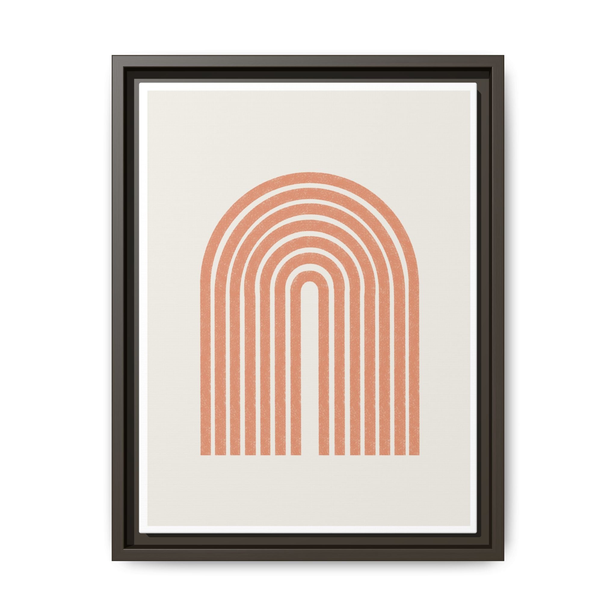 Terracotta Arc Whisper - Framed