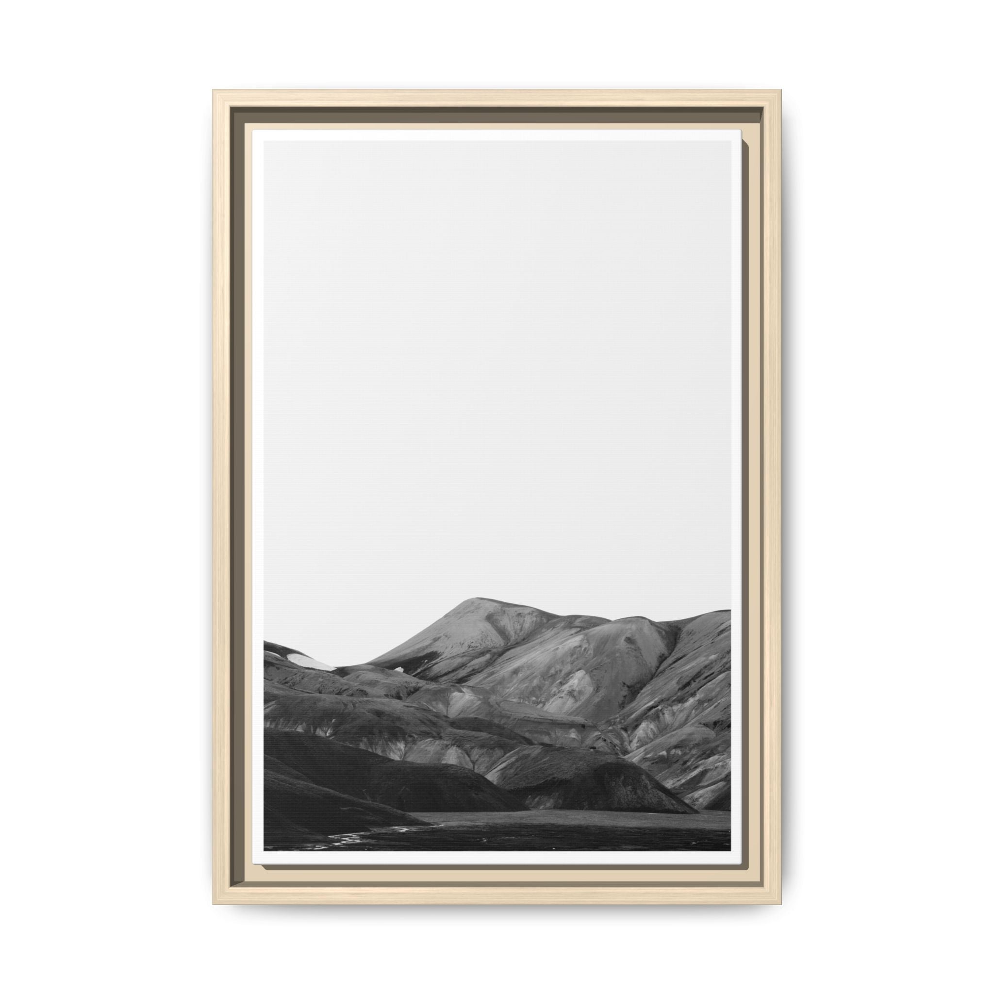 Silent Horizon Drift - Framed