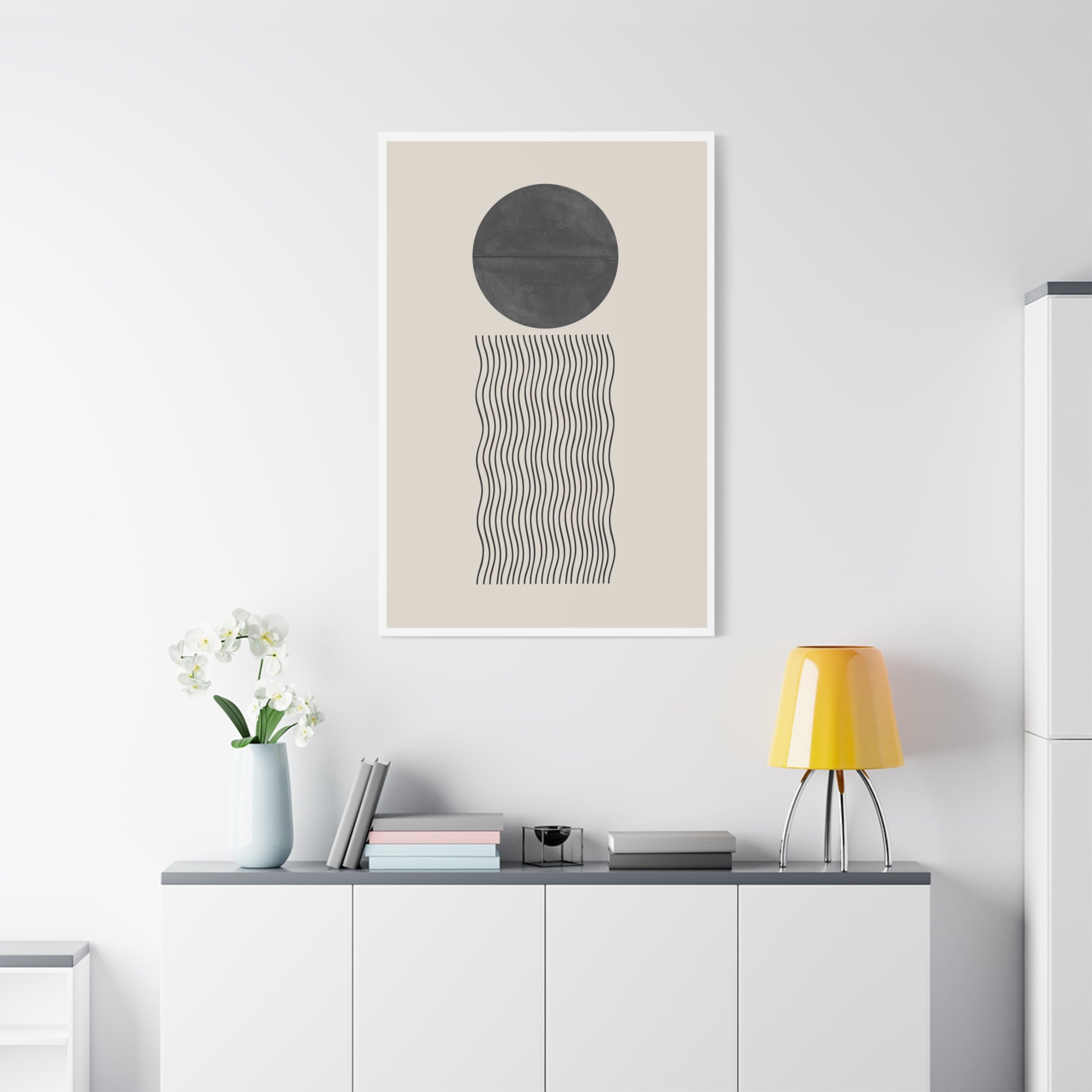 Celestial Wave Alignment - Canvas