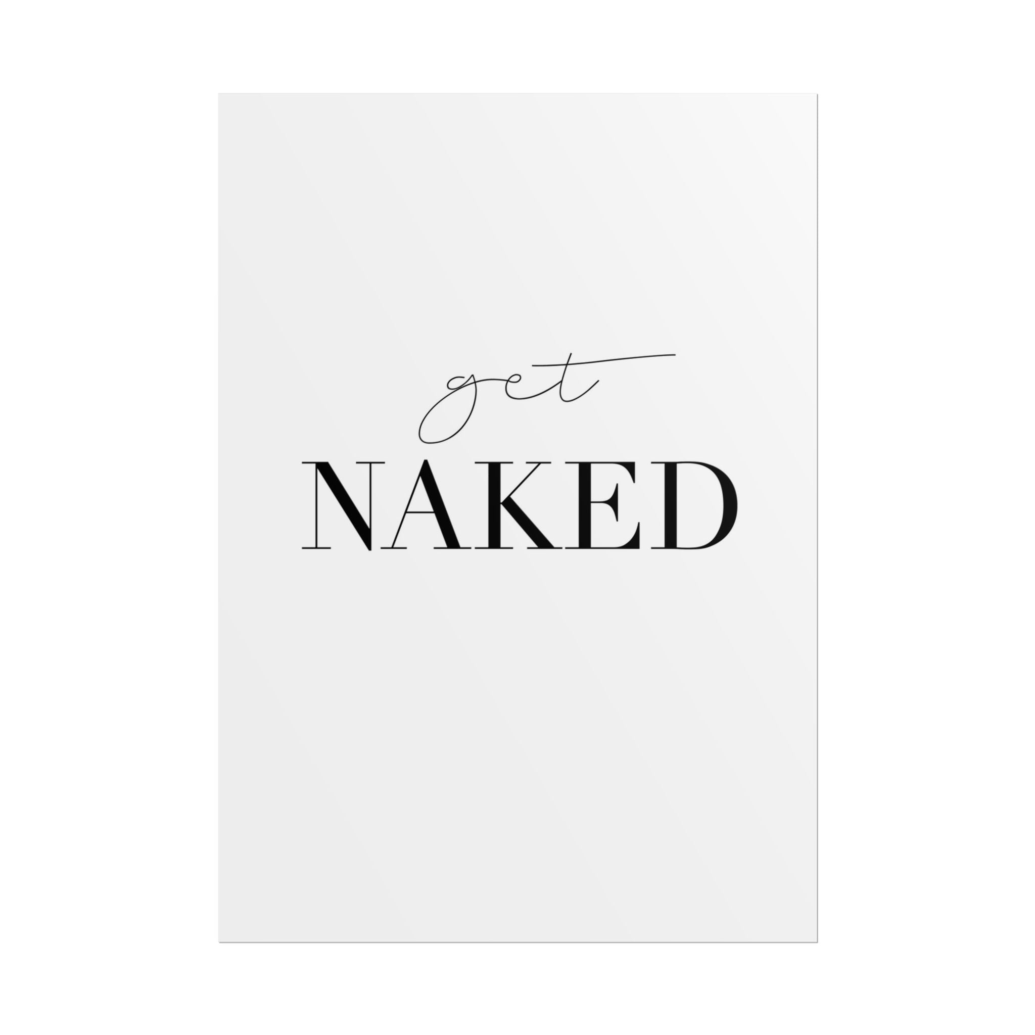 Midnight Muse Typography Grace - Poster