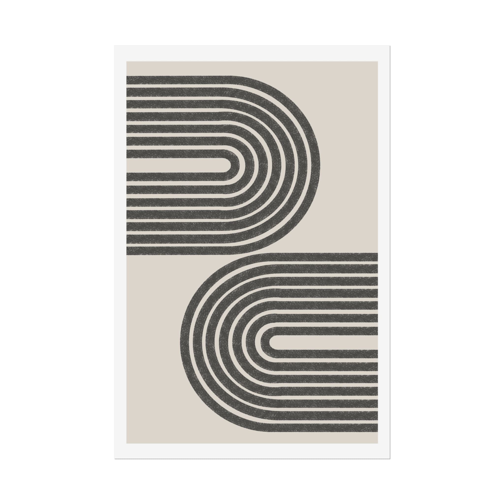 Twin Horizon Currents - Poster