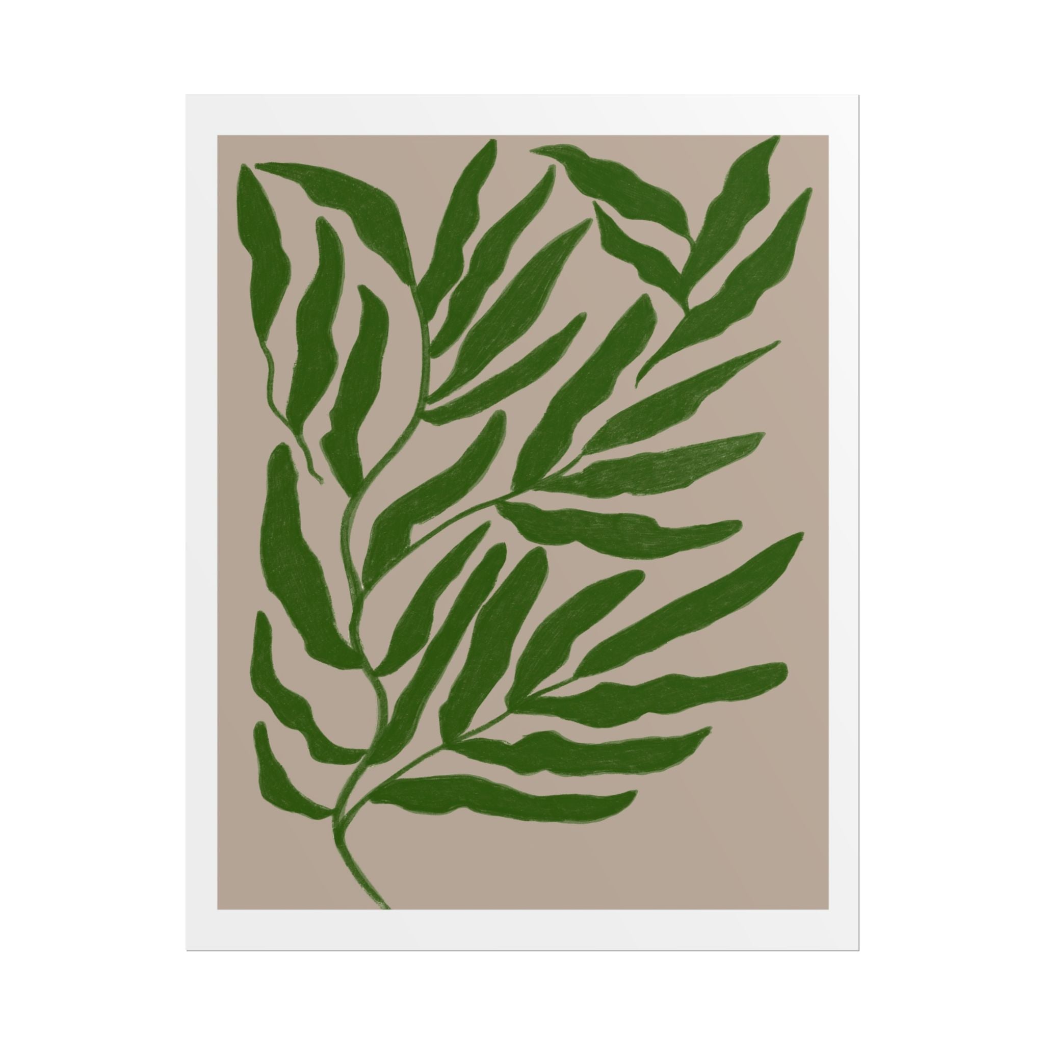 Emerald Canopy Drift - Poster