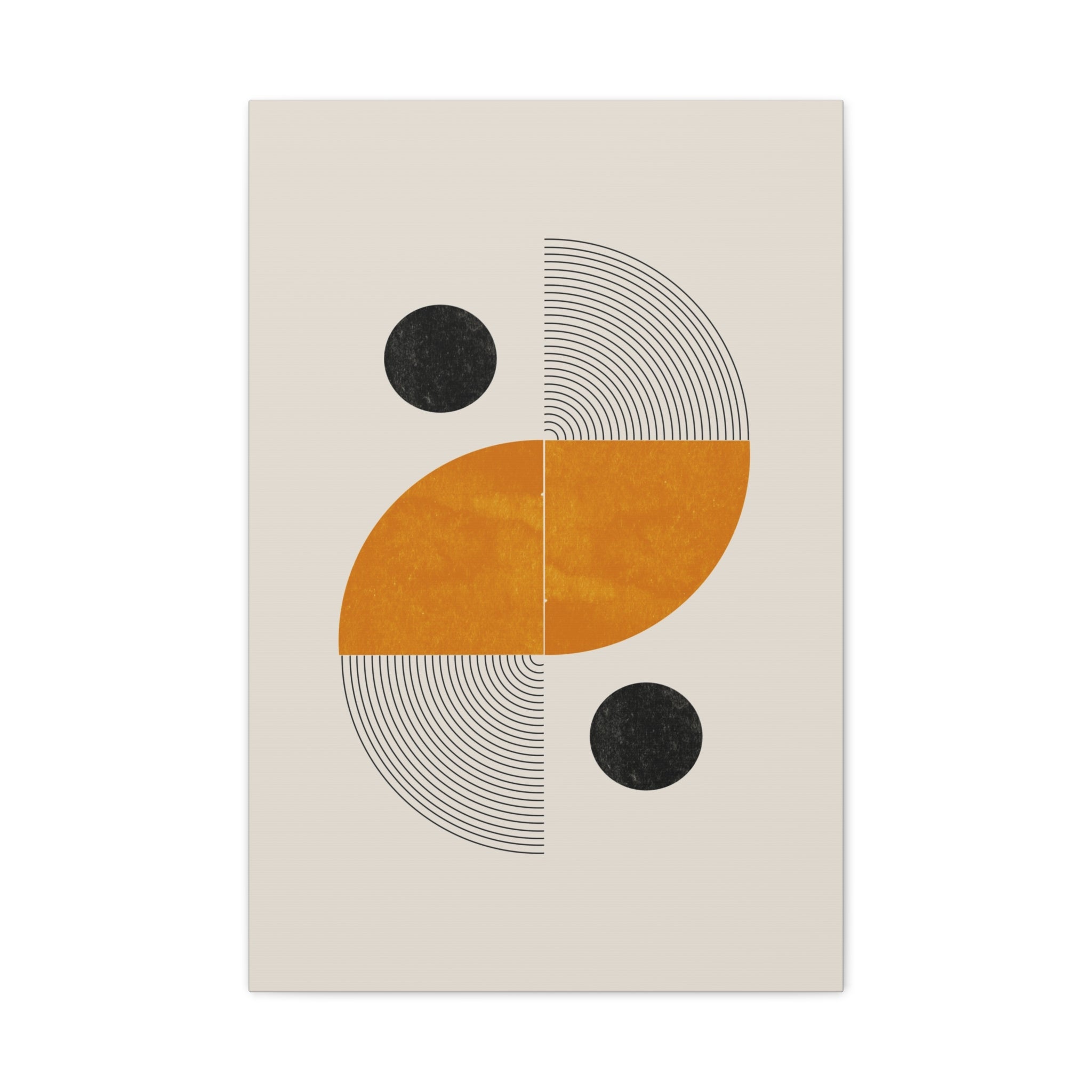 Amber Orbit Balance - Canvas
