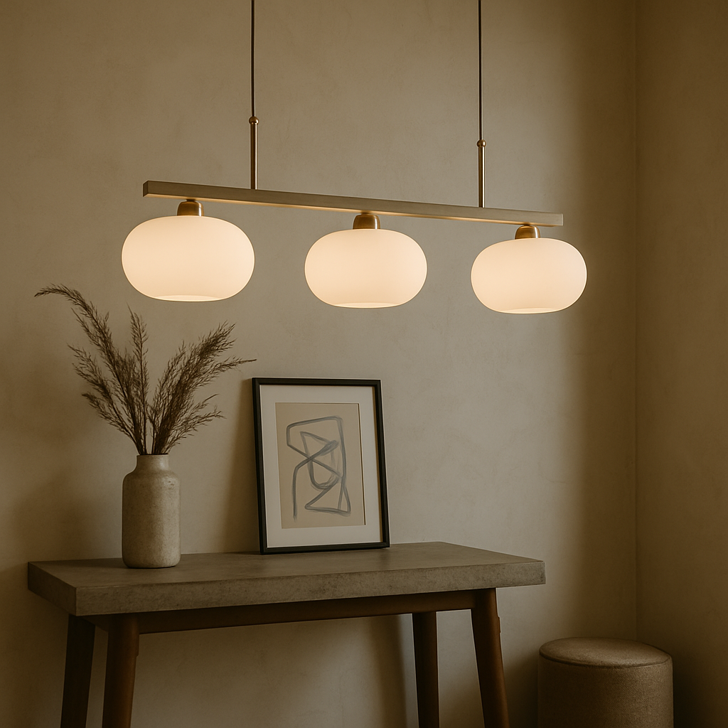 3 Heads Bauhaus Pendant Light