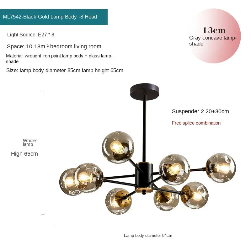 Ida Scandinavian Chandelier