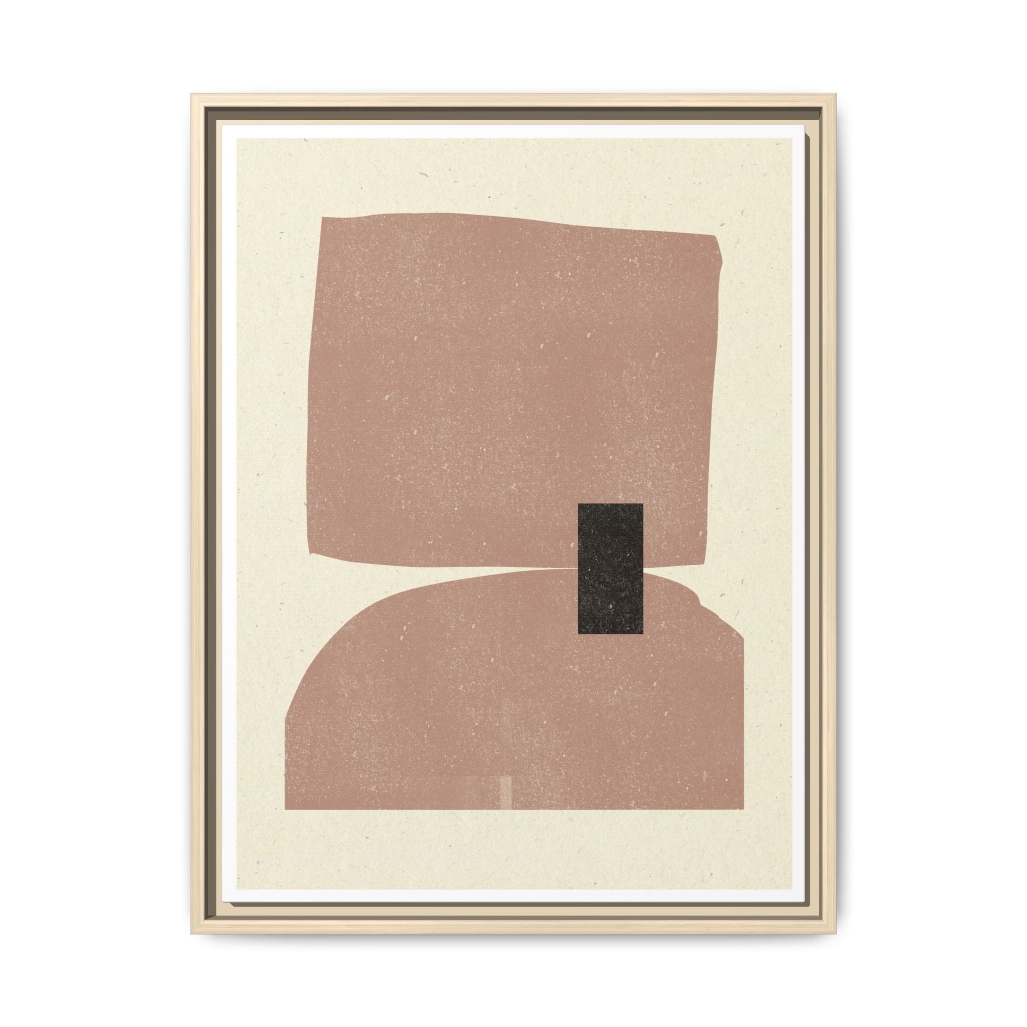 Blush Balance Study - Framed
